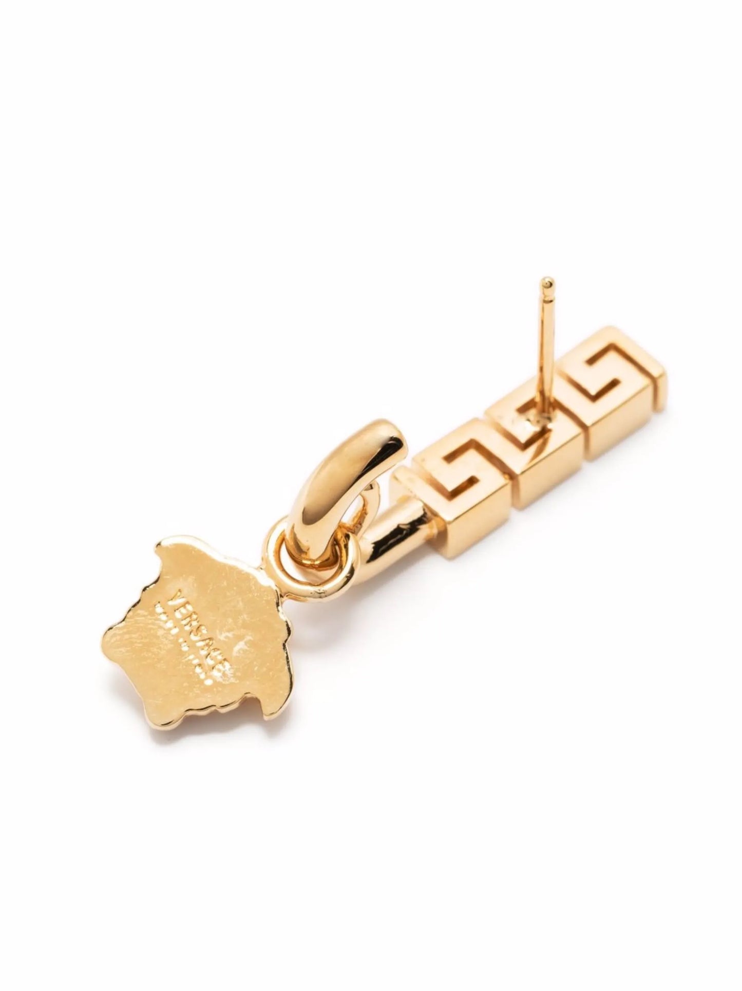 Greca Medusa drop earrings