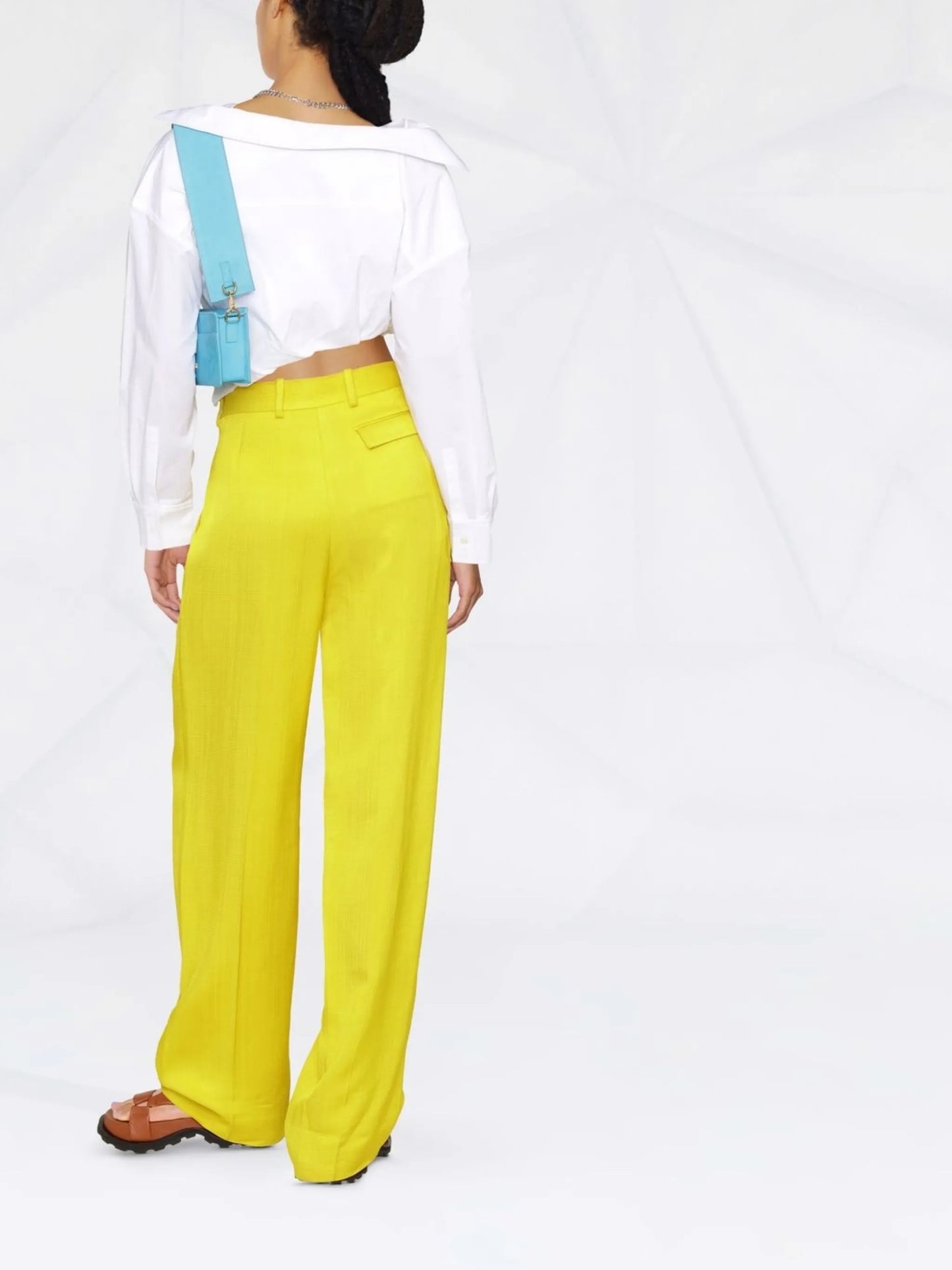 La Chemise Mejean tucked blouse