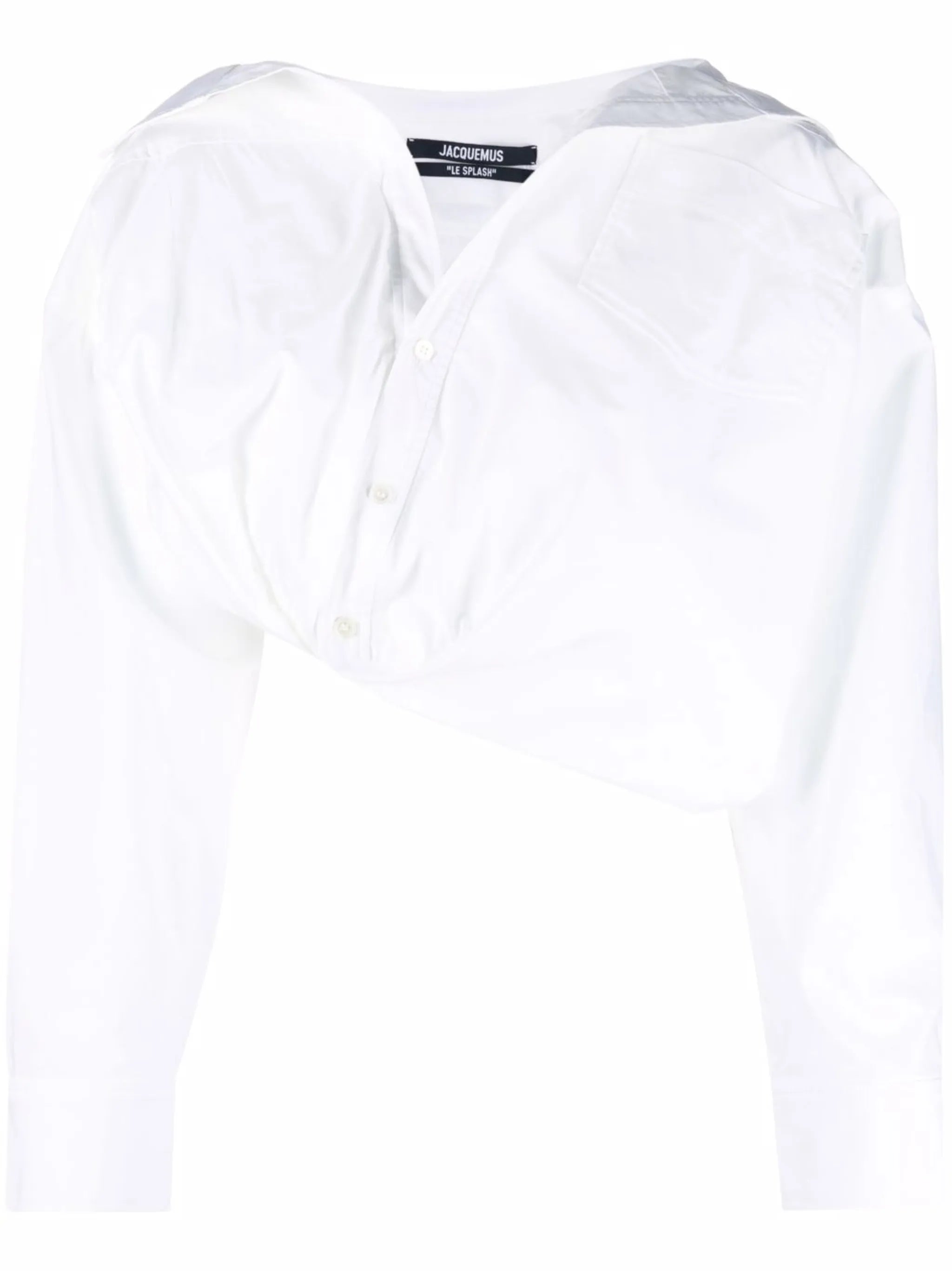 La Chemise Mejean tucked blouse