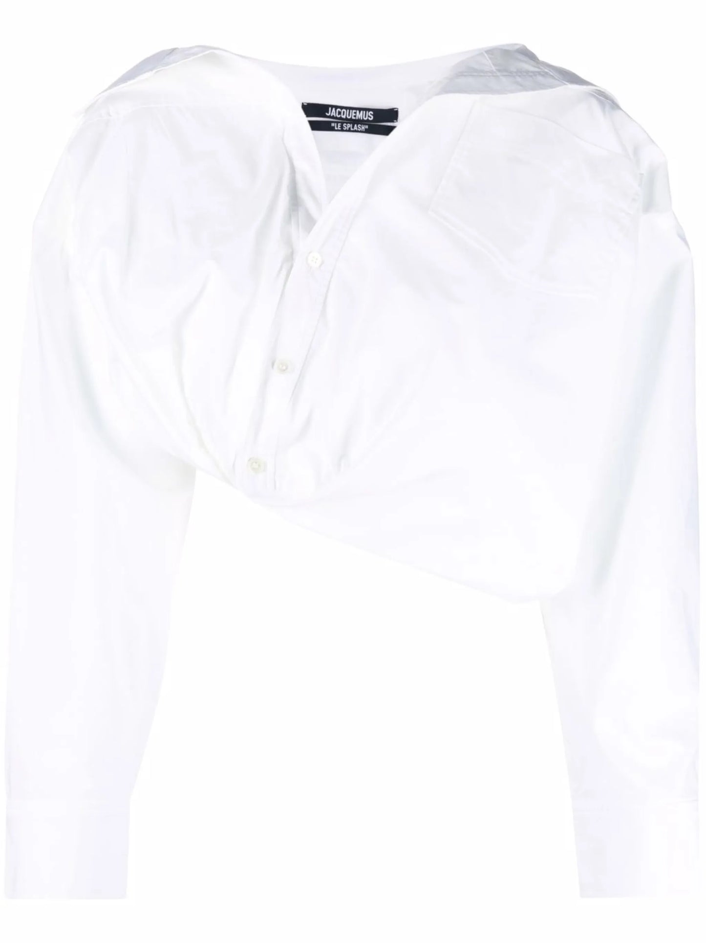 La Chemise Mejean tucked blouse