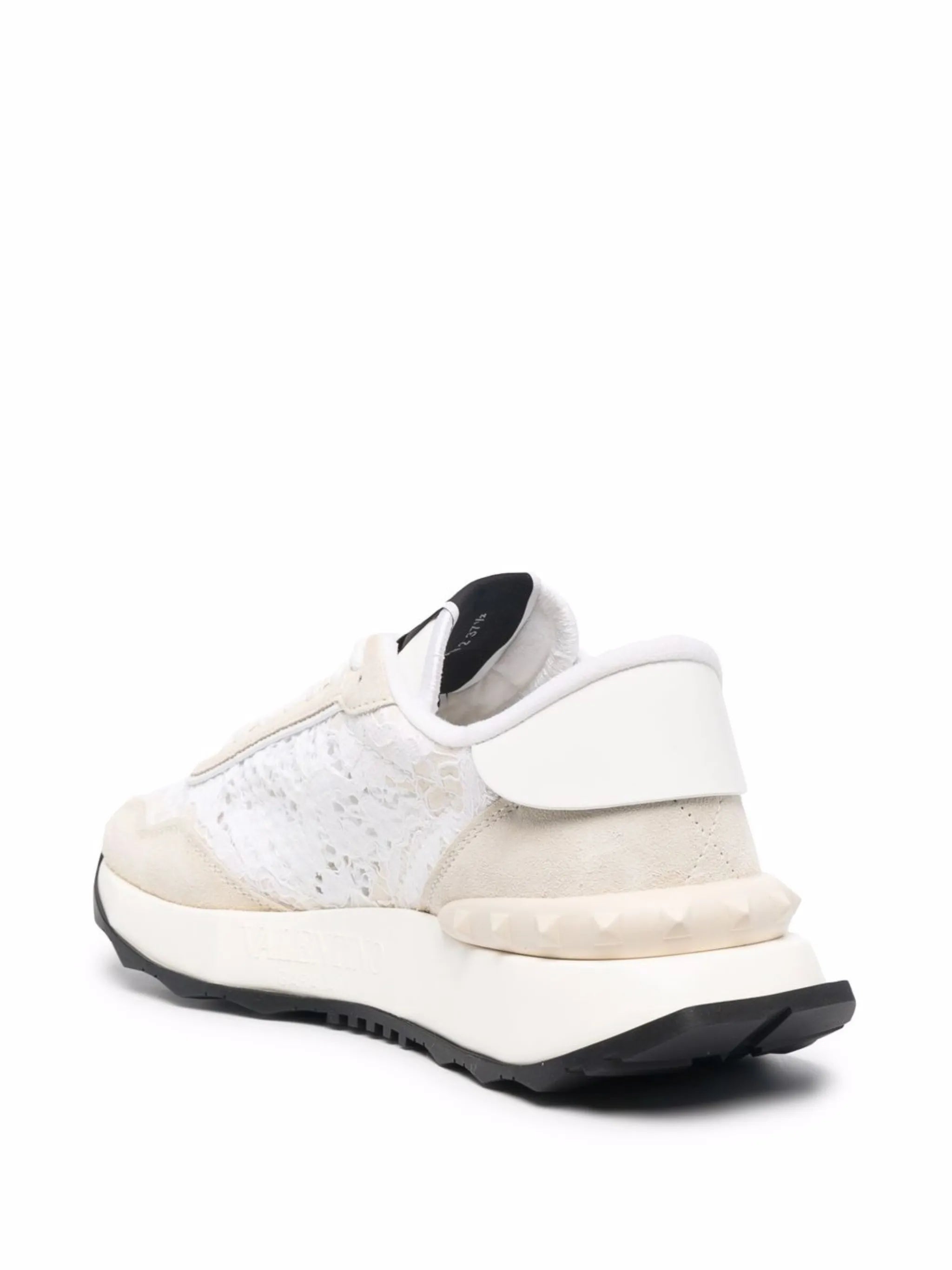 Lacerunner lace panelled sneakers