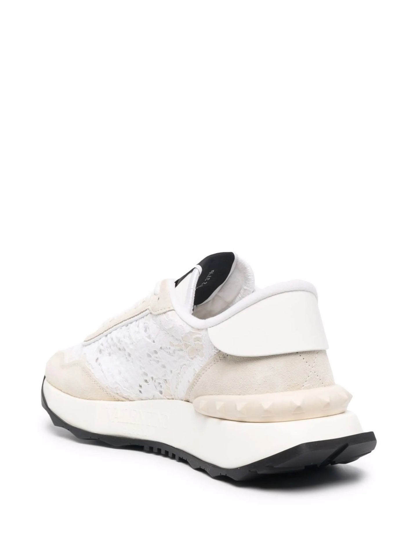 Lacerunner lace panelled sneakers