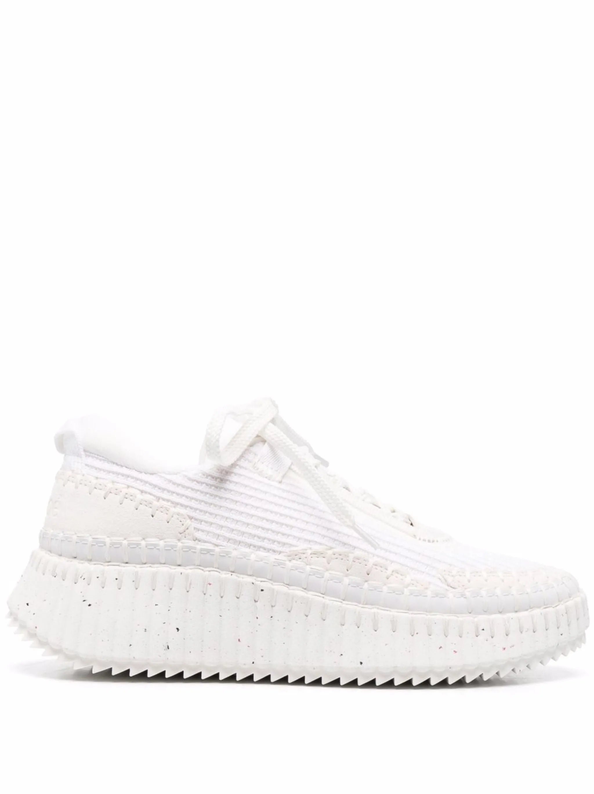 Nama whipstitch-trim sneakers