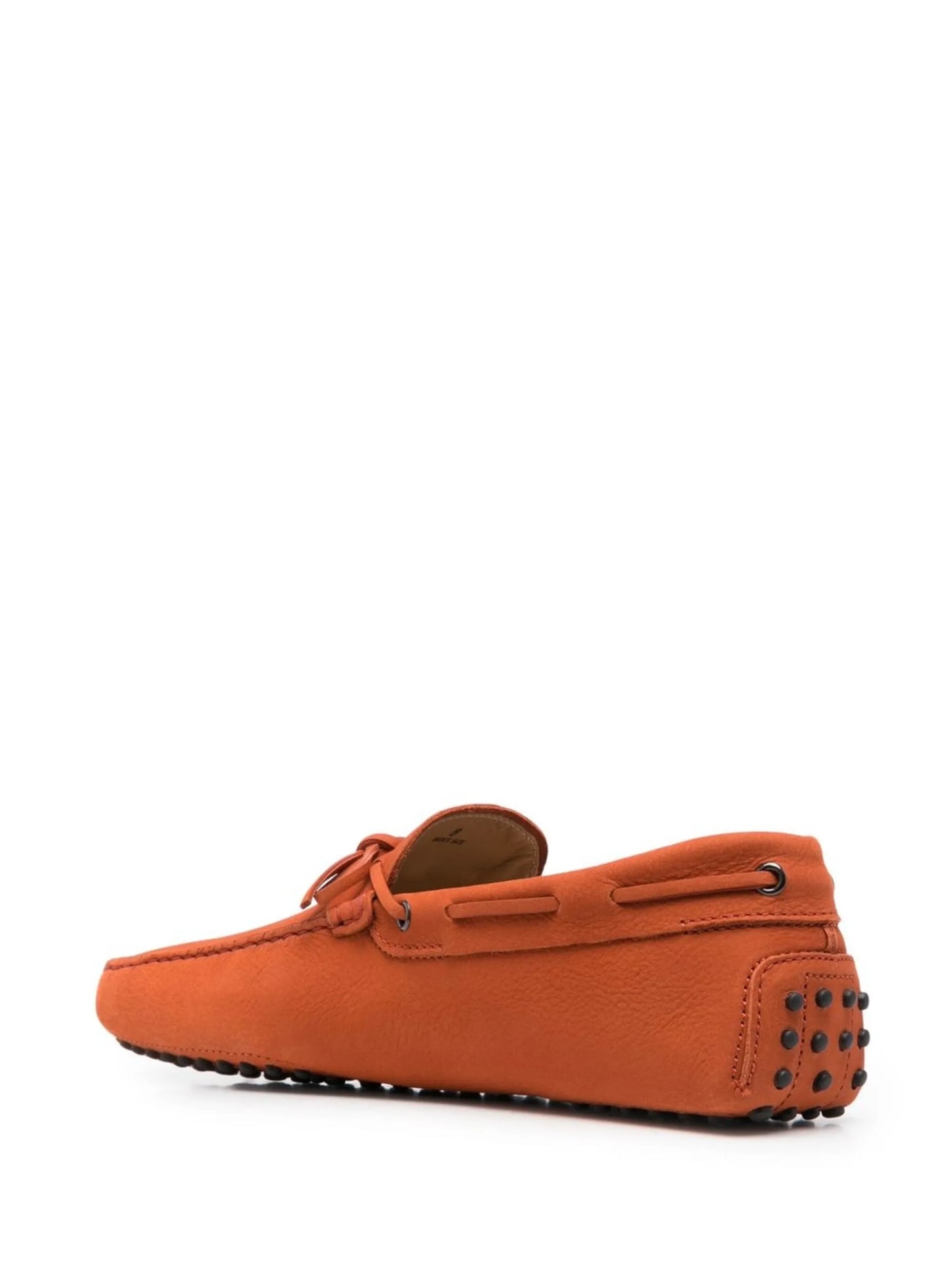 bow-detail leather loafers