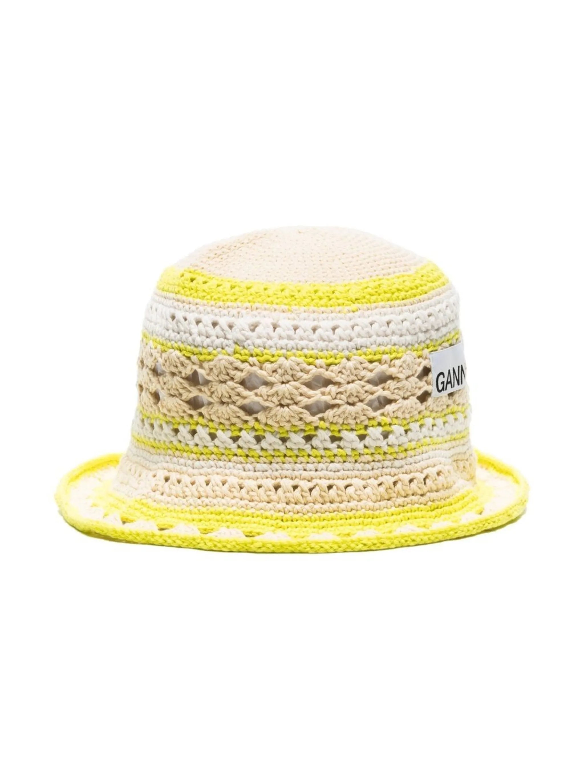 logo-patch bucket hat