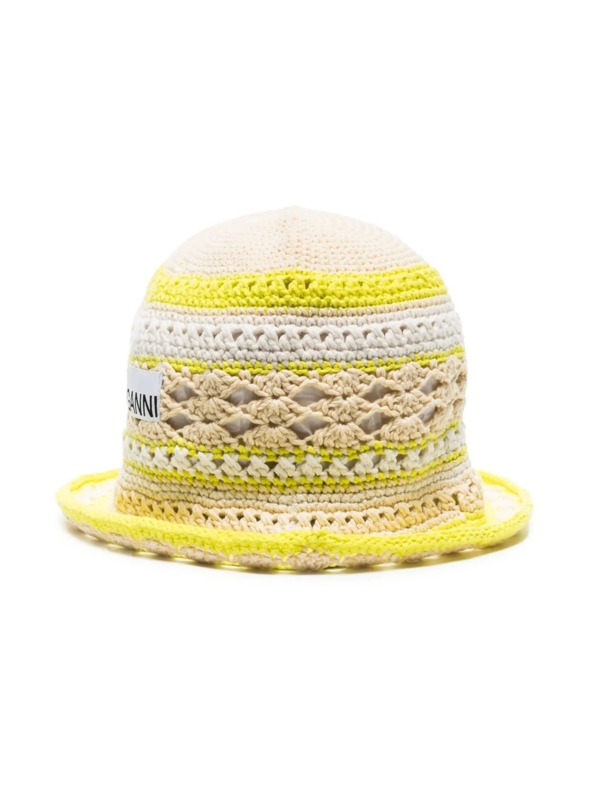 logo-patch bucket hat