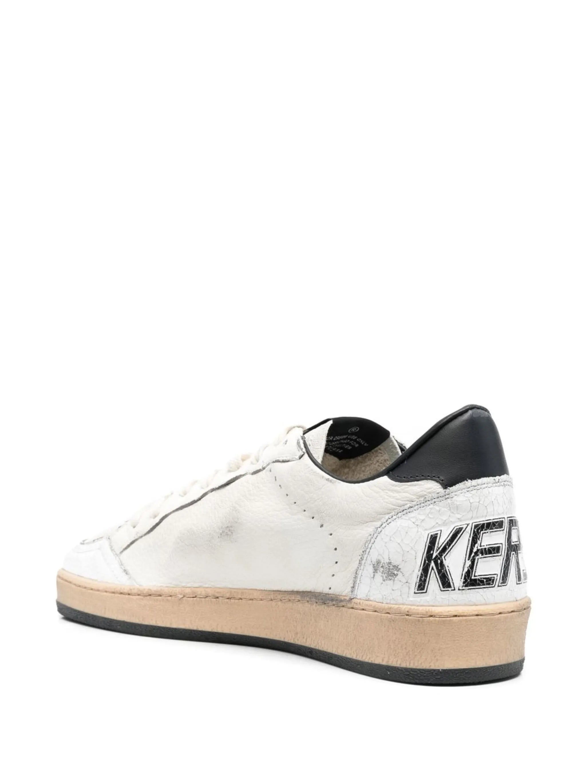 Ball Star distressed-effect sneakers