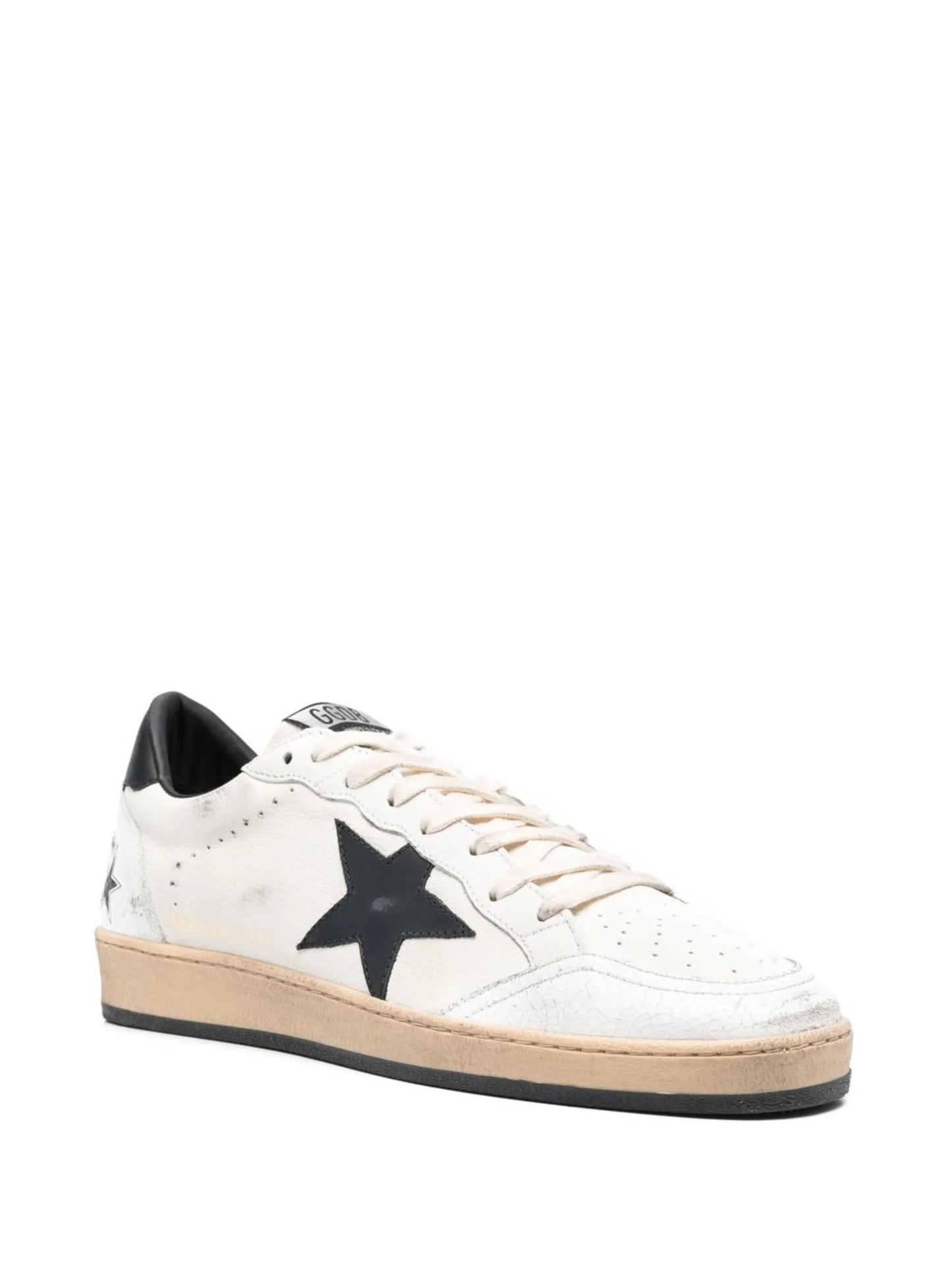 Ball Star distressed-effect sneakers