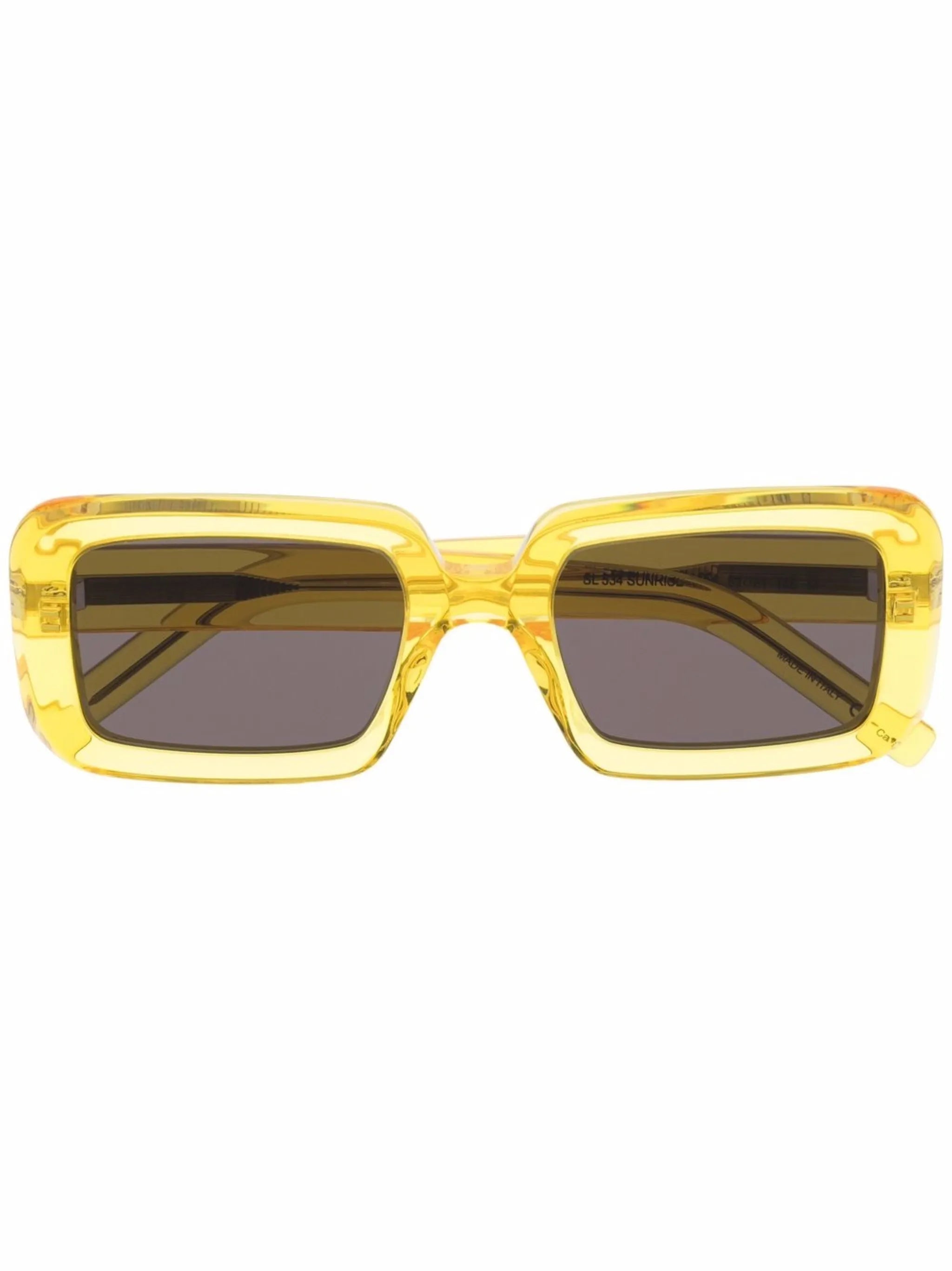 square-frame sunglasses