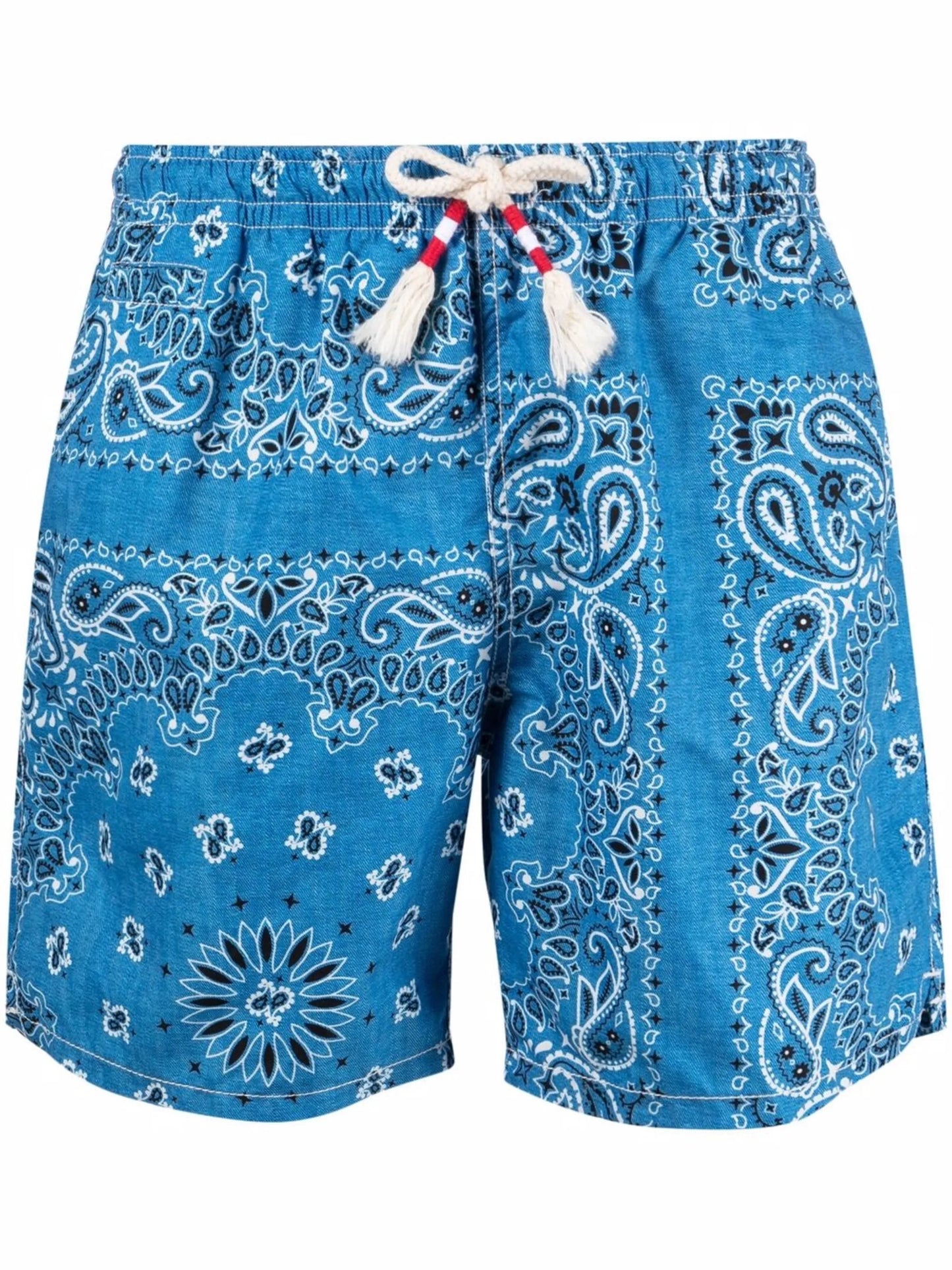 paisley-print swim shorts