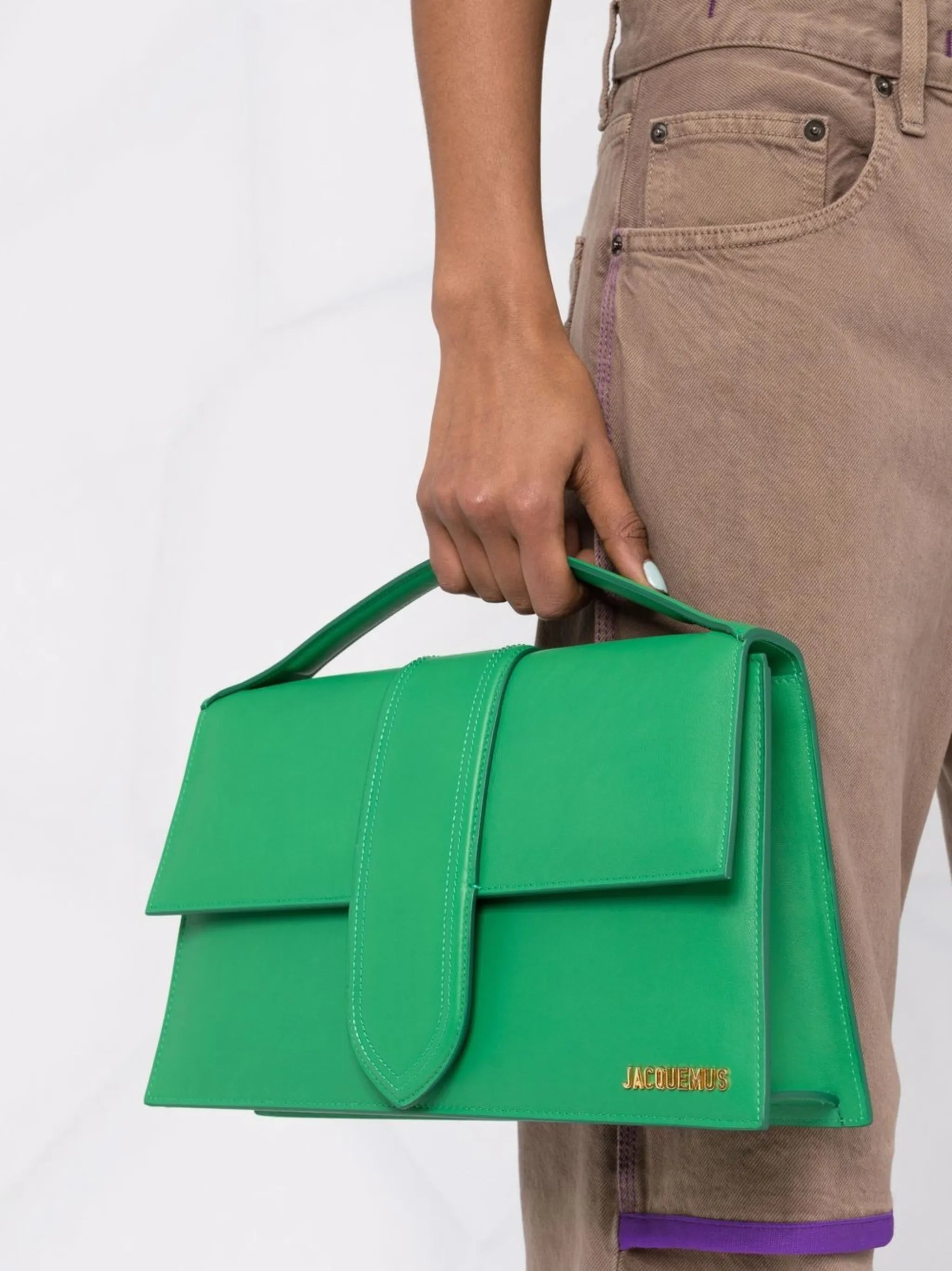 Le Bambinou logo-plaque tote bag