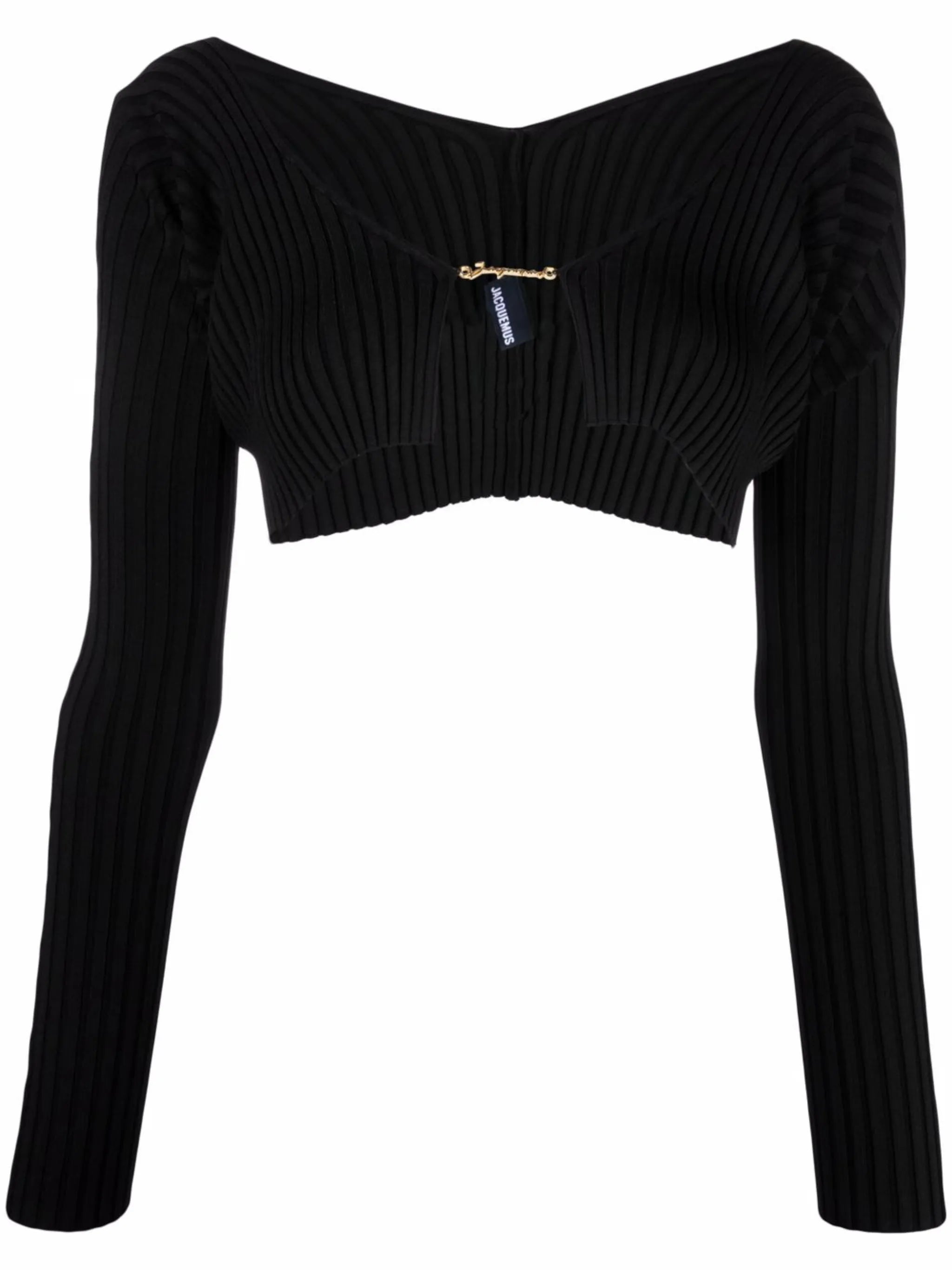 La Maille Pralu cropped cardigan