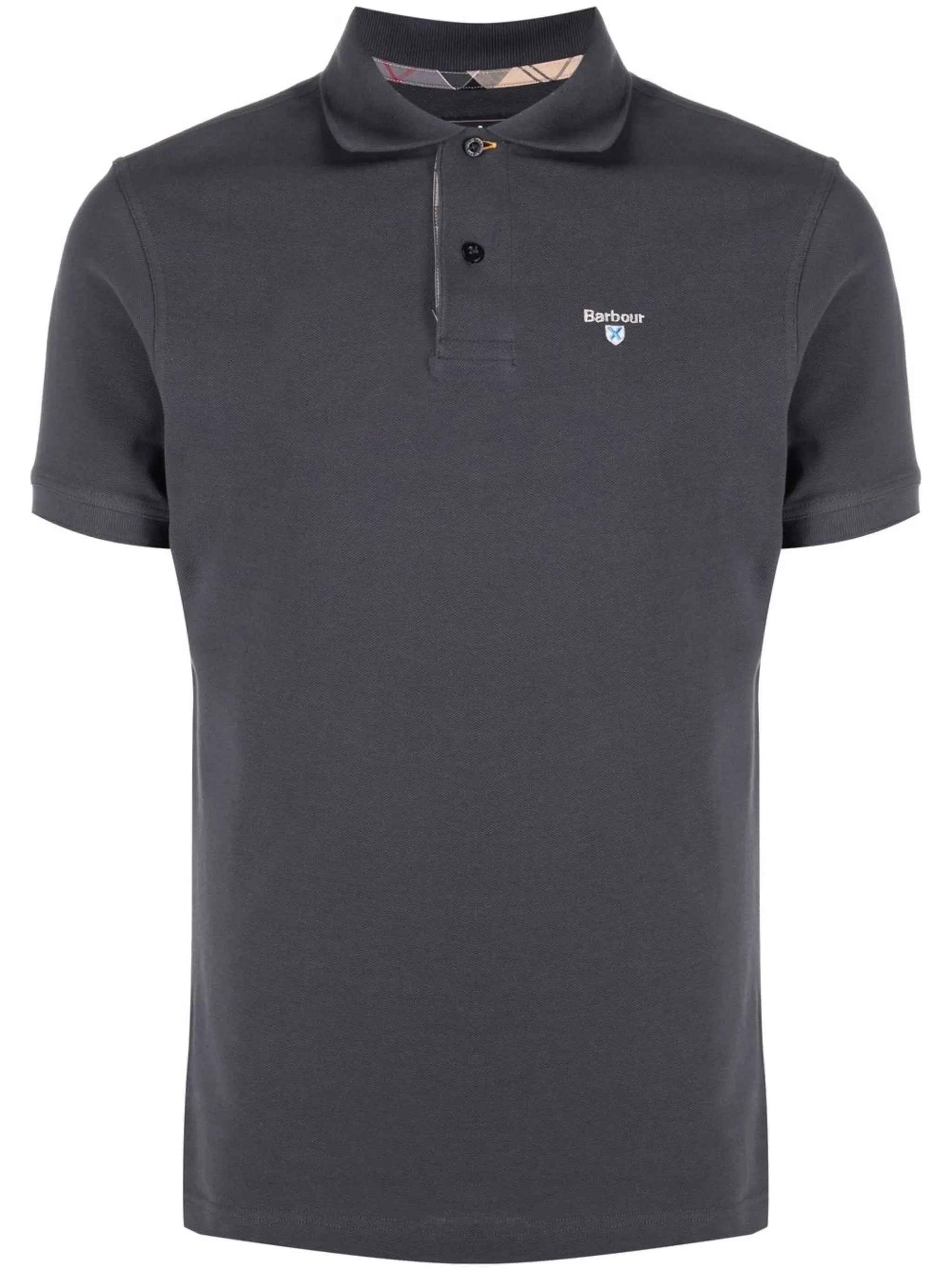 embroidered-logo polo shirt