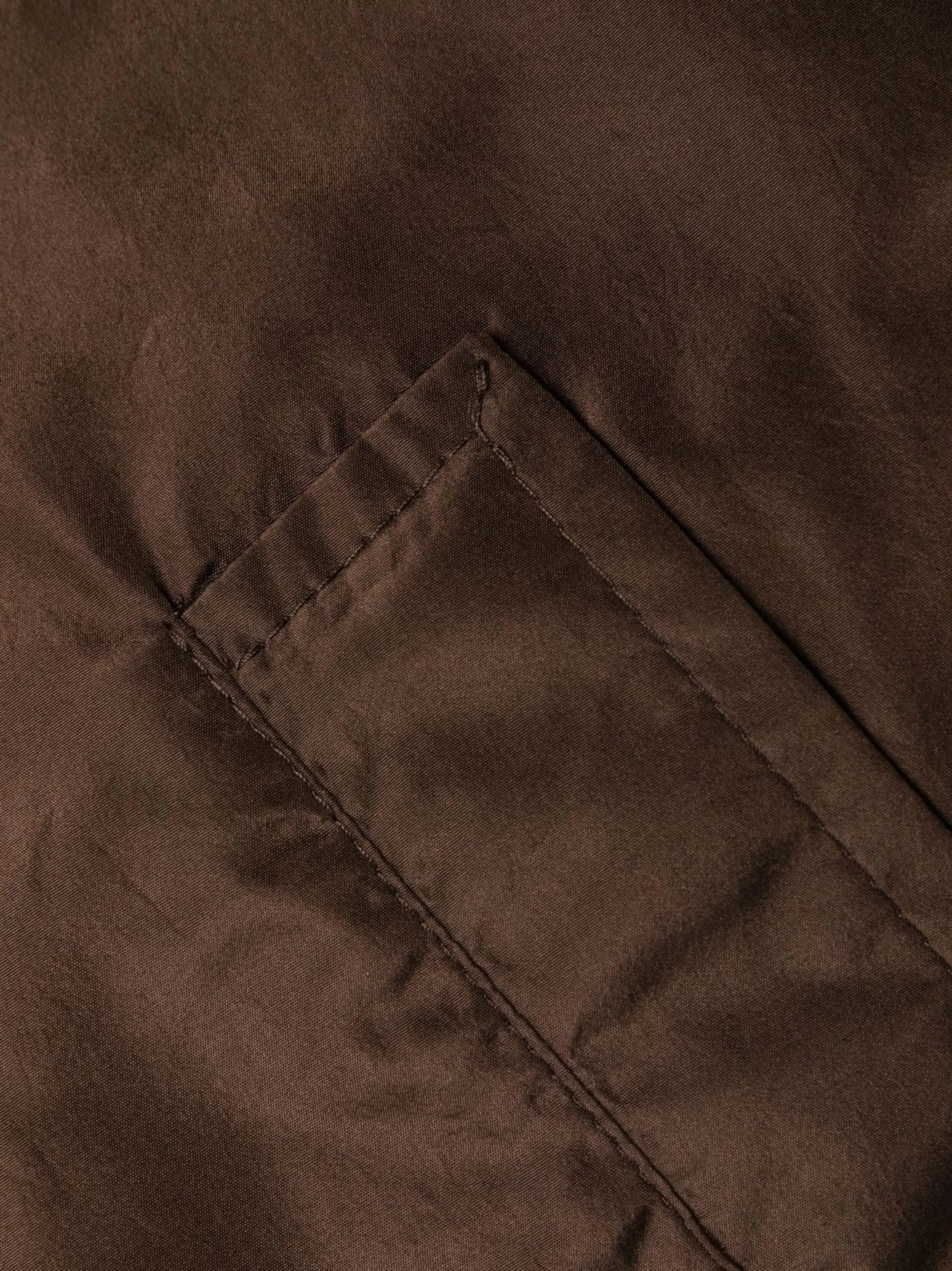 double-breasted midi coat