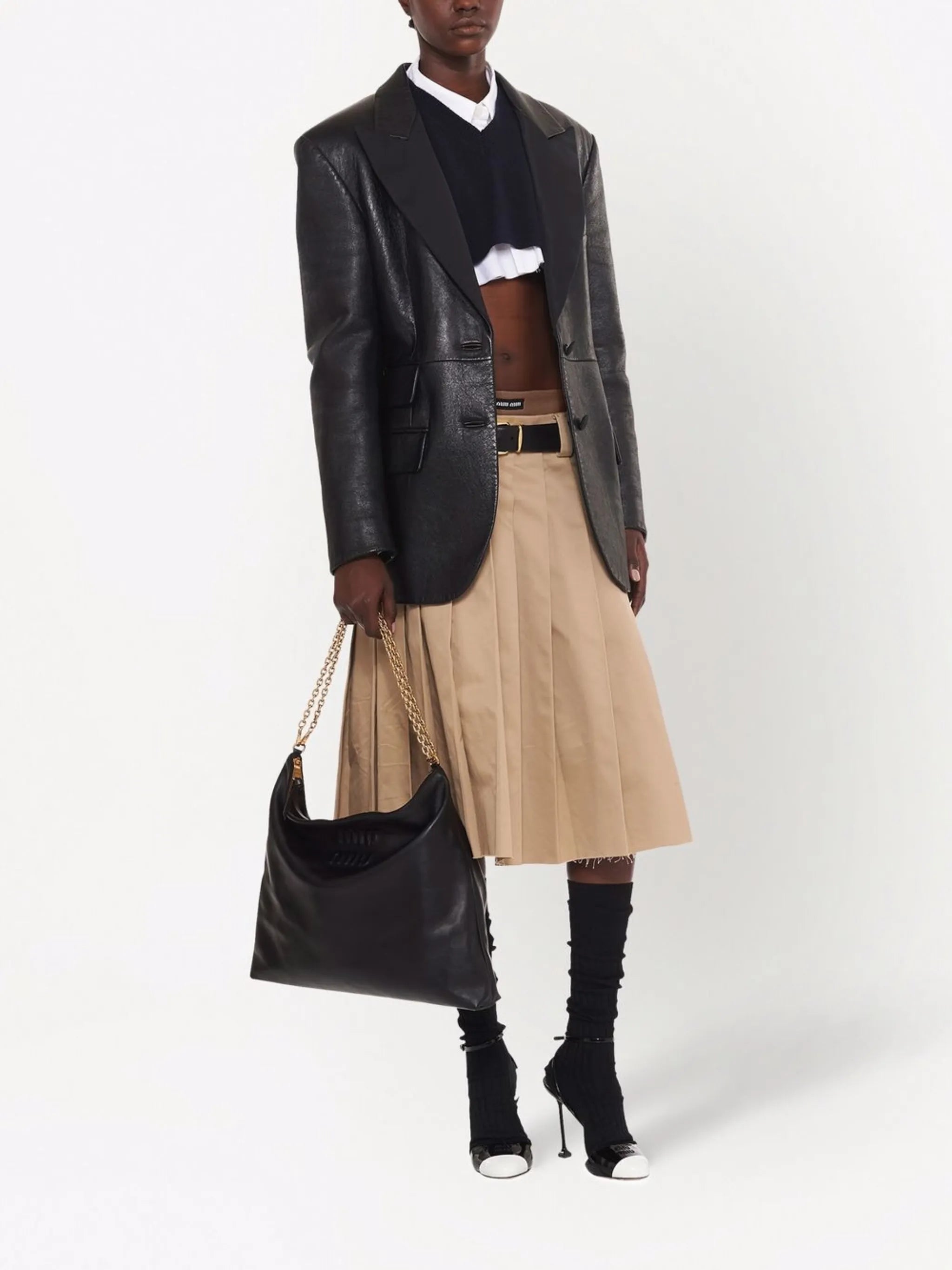 leather shoulder bag