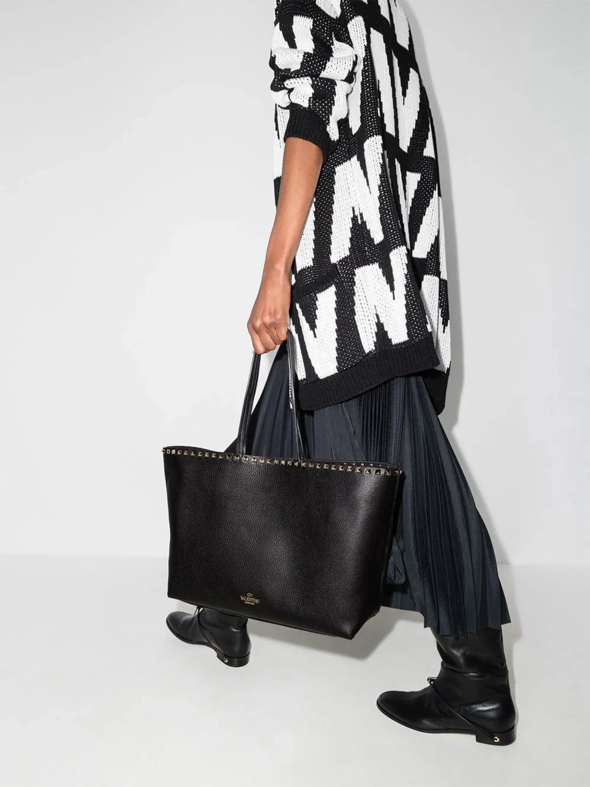 Rockstud tote bag