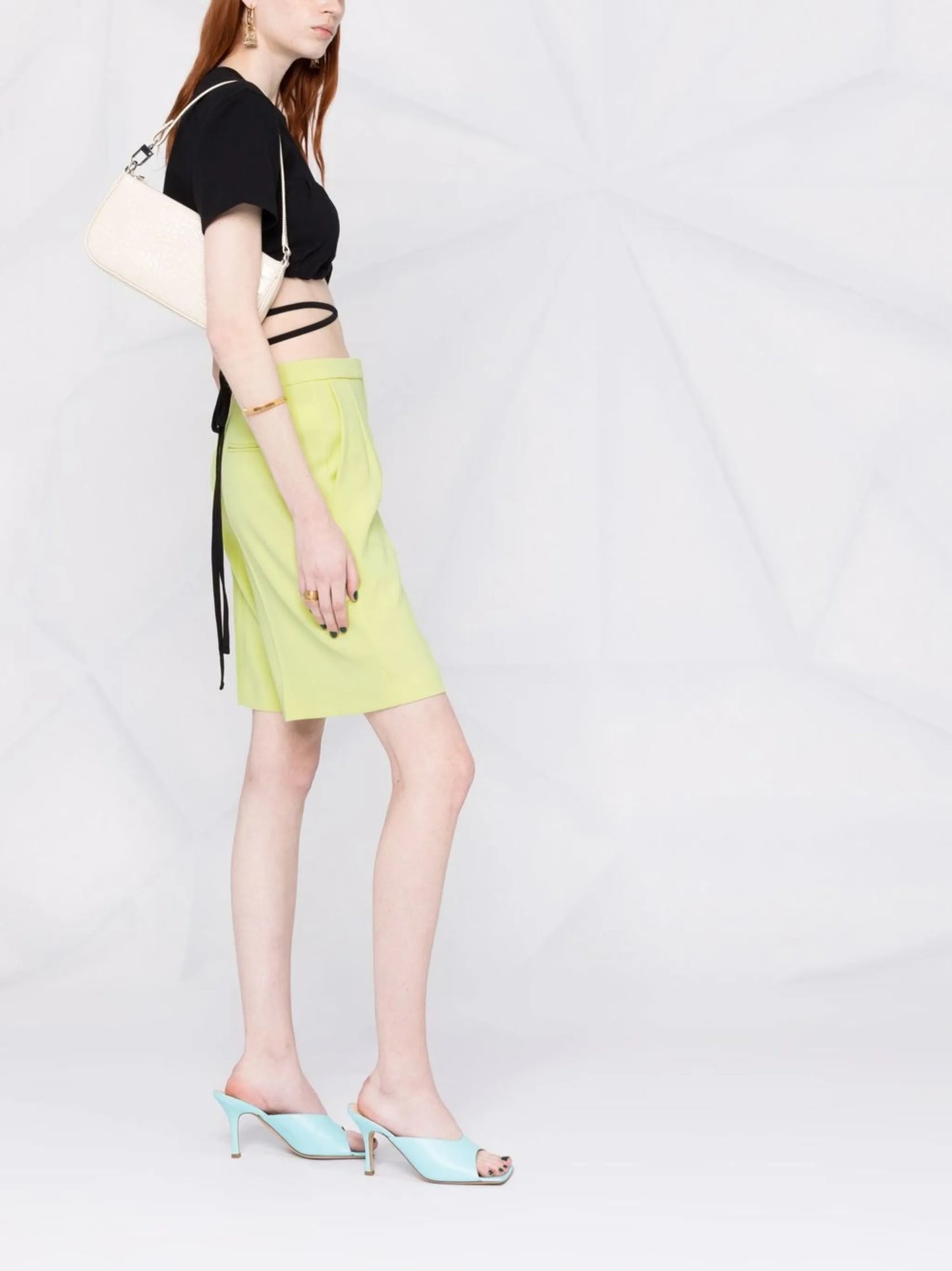 Rachel crocodille-effect shoulder bag
