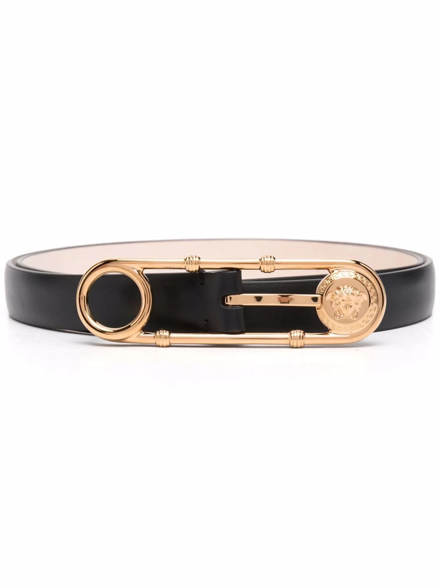 Medusa leather belt