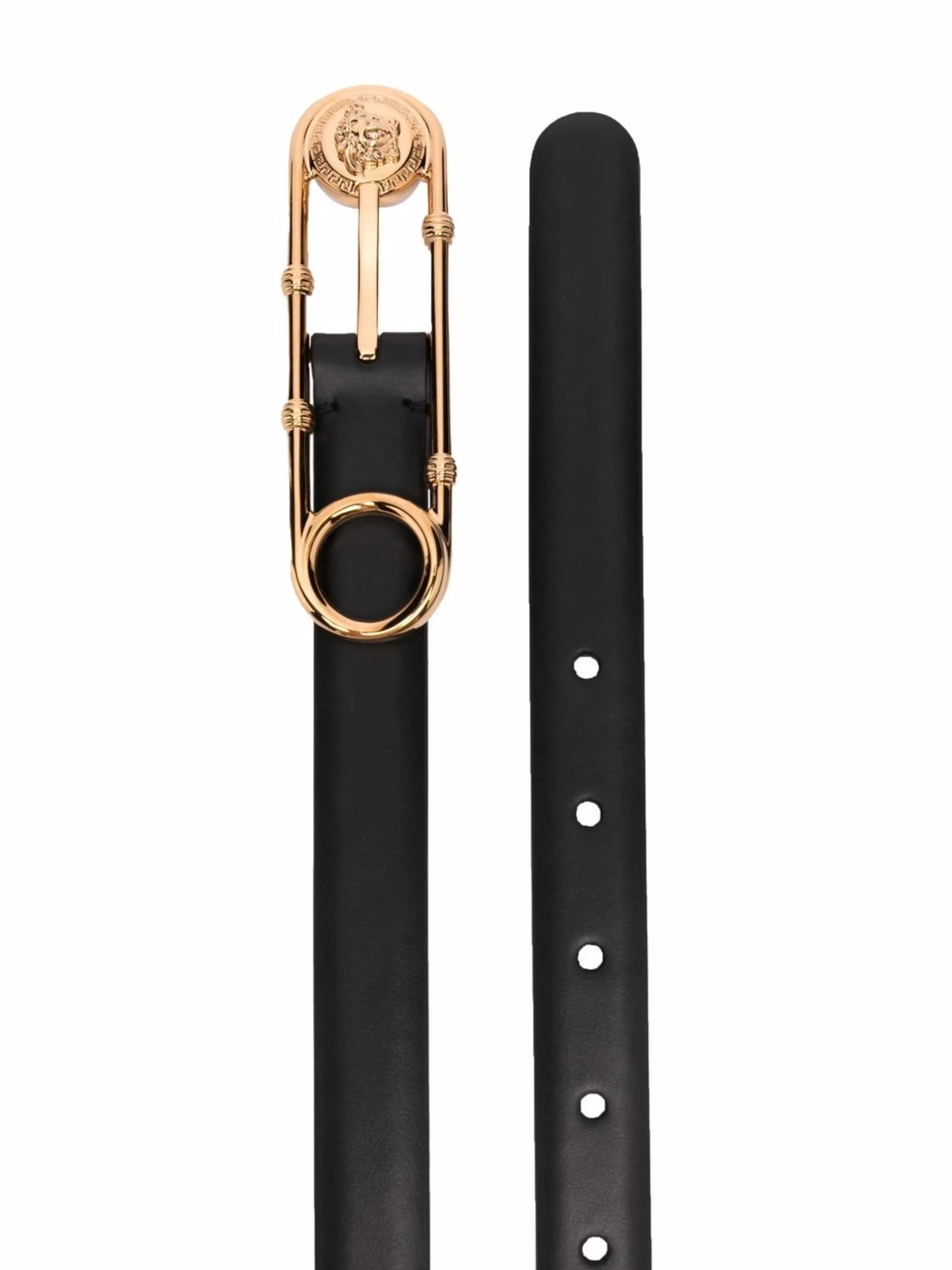 Medusa leather belt