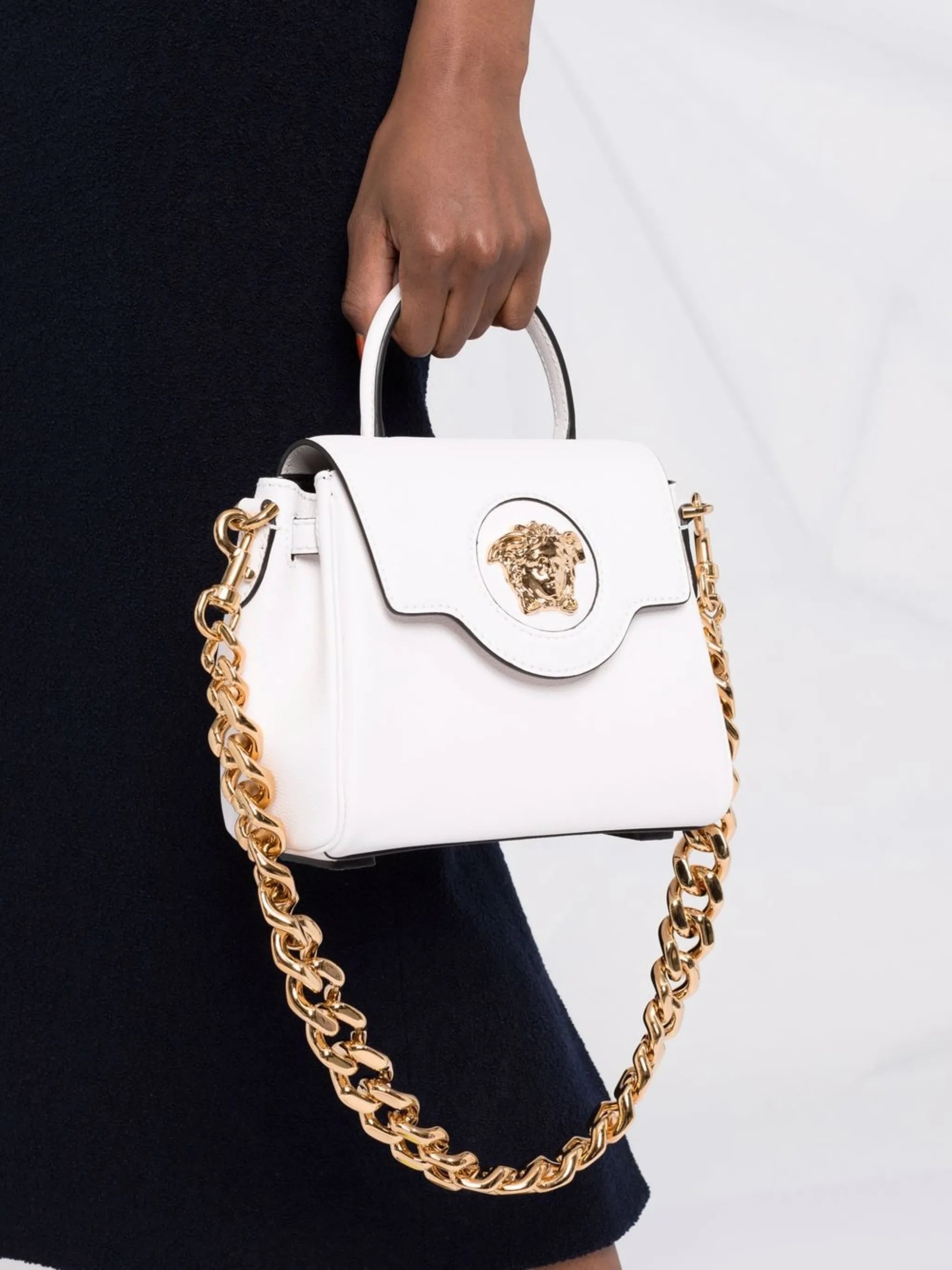 Medusa chain tote bag