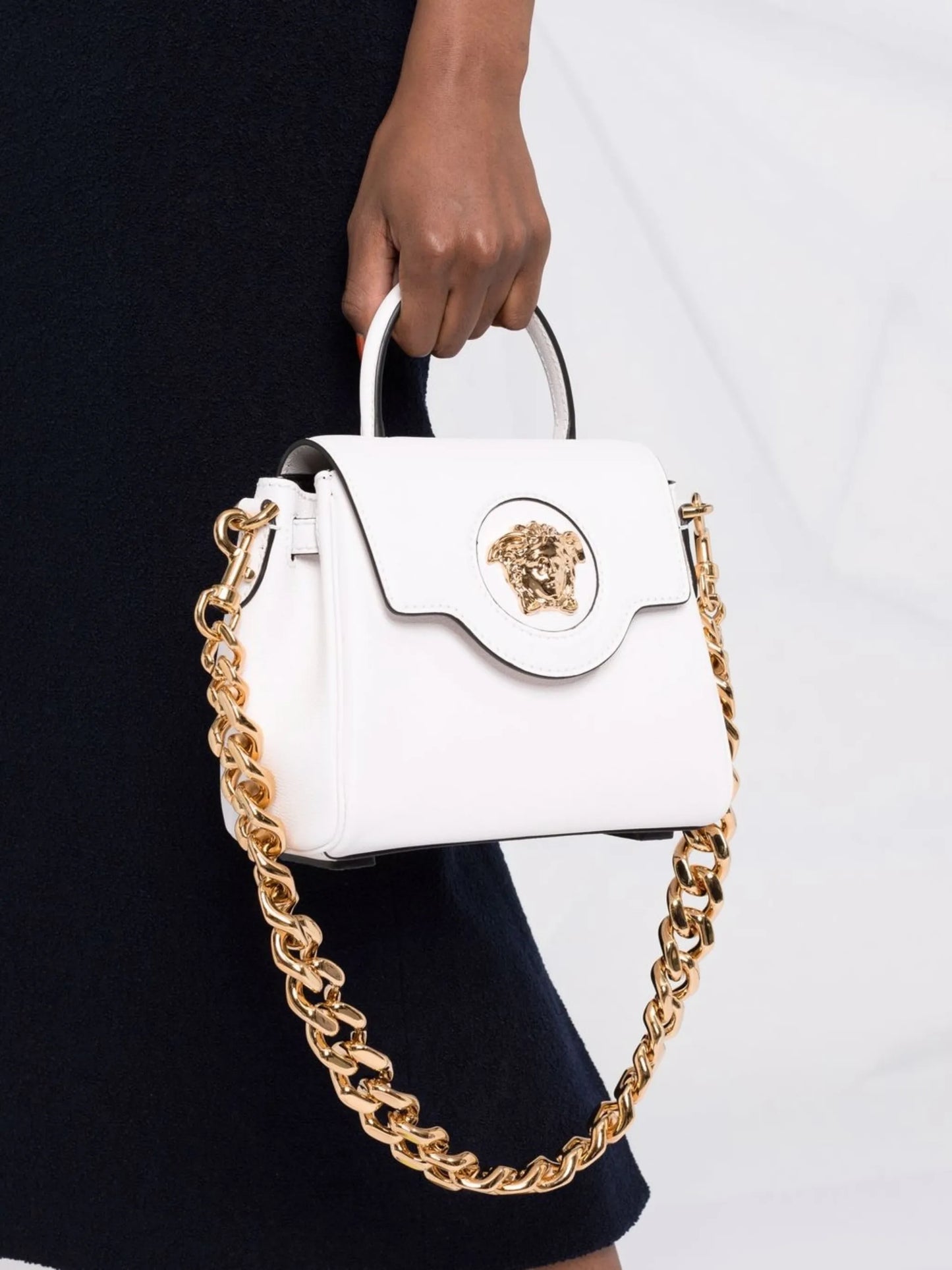 Medusa chain tote bag