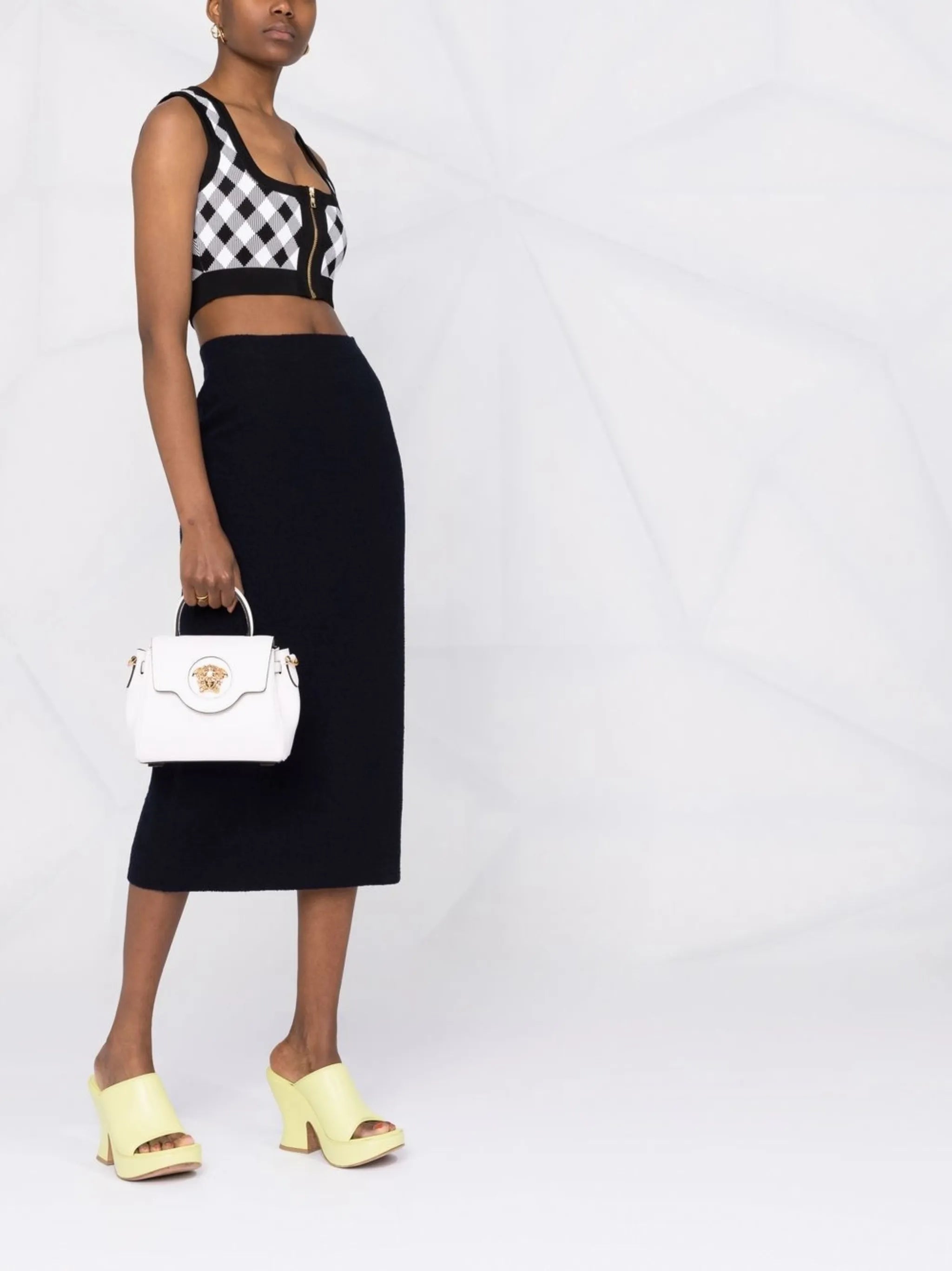 Medusa chain tote bag