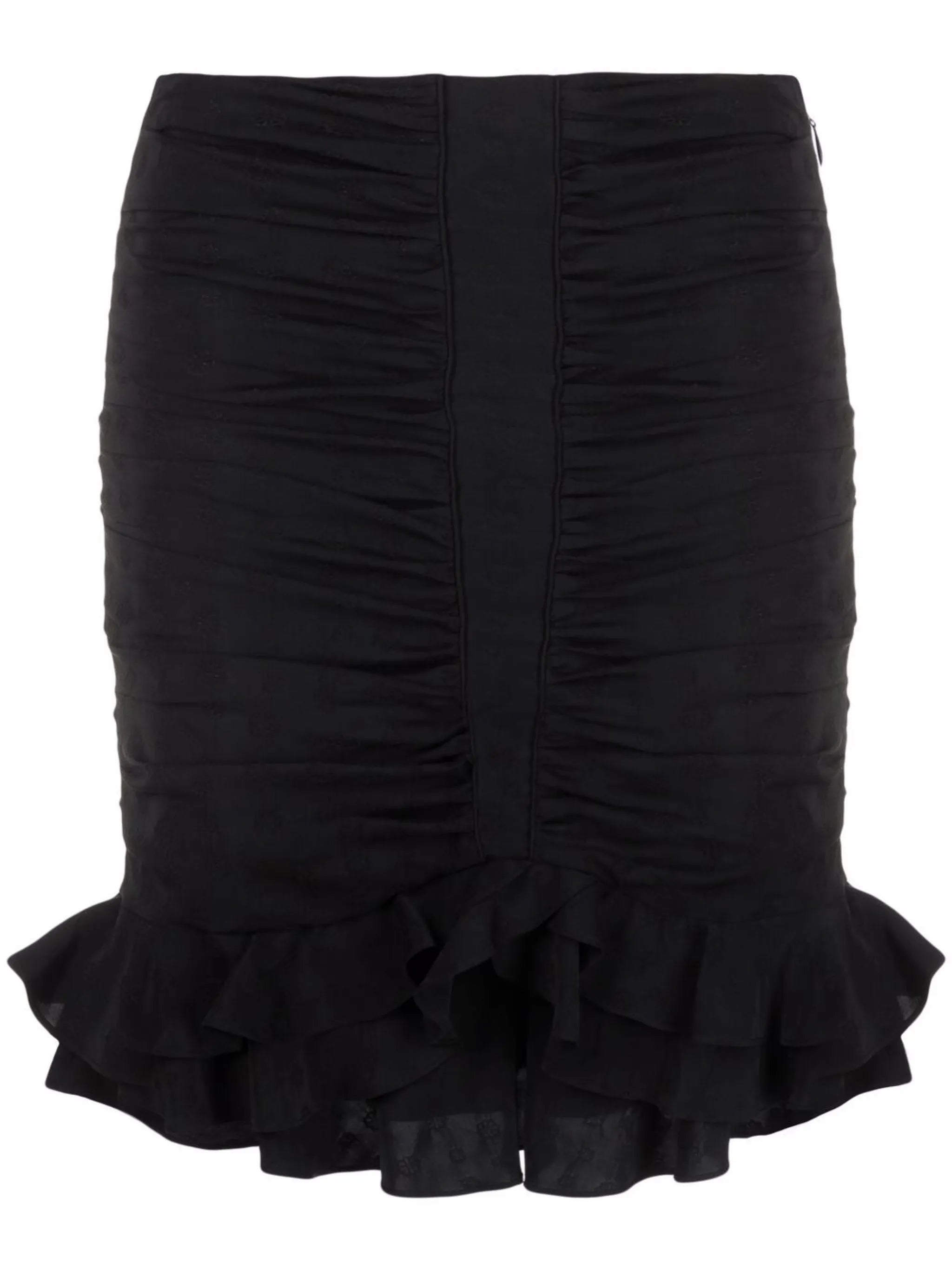 Milendi draped miniskirt