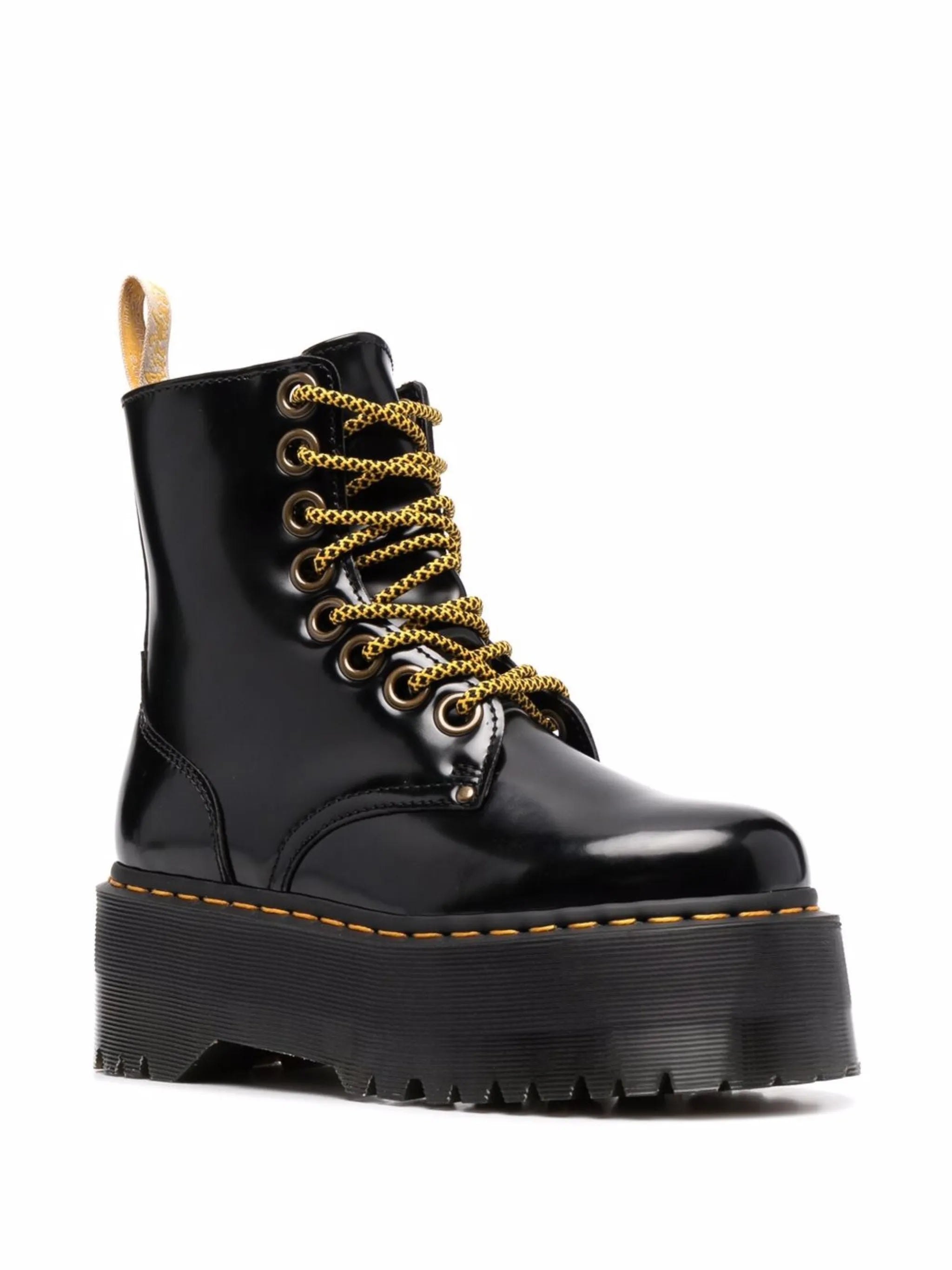 Jadon platform combat boots