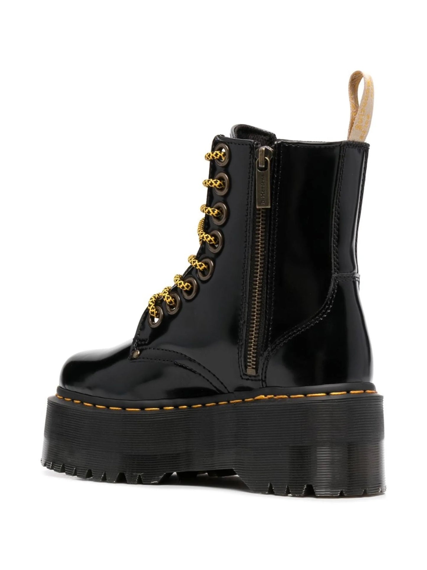 Jadon platform combat boots