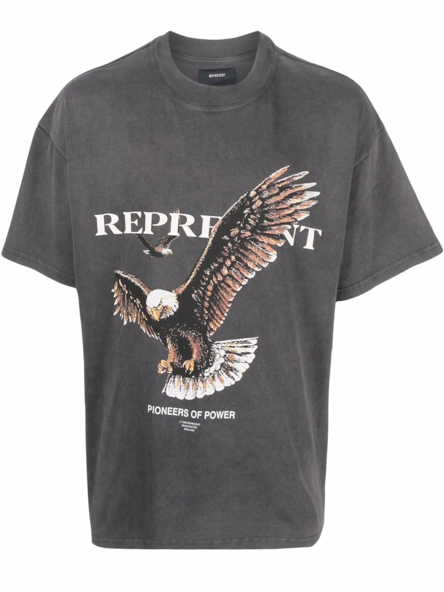 eagle-print T-shirt