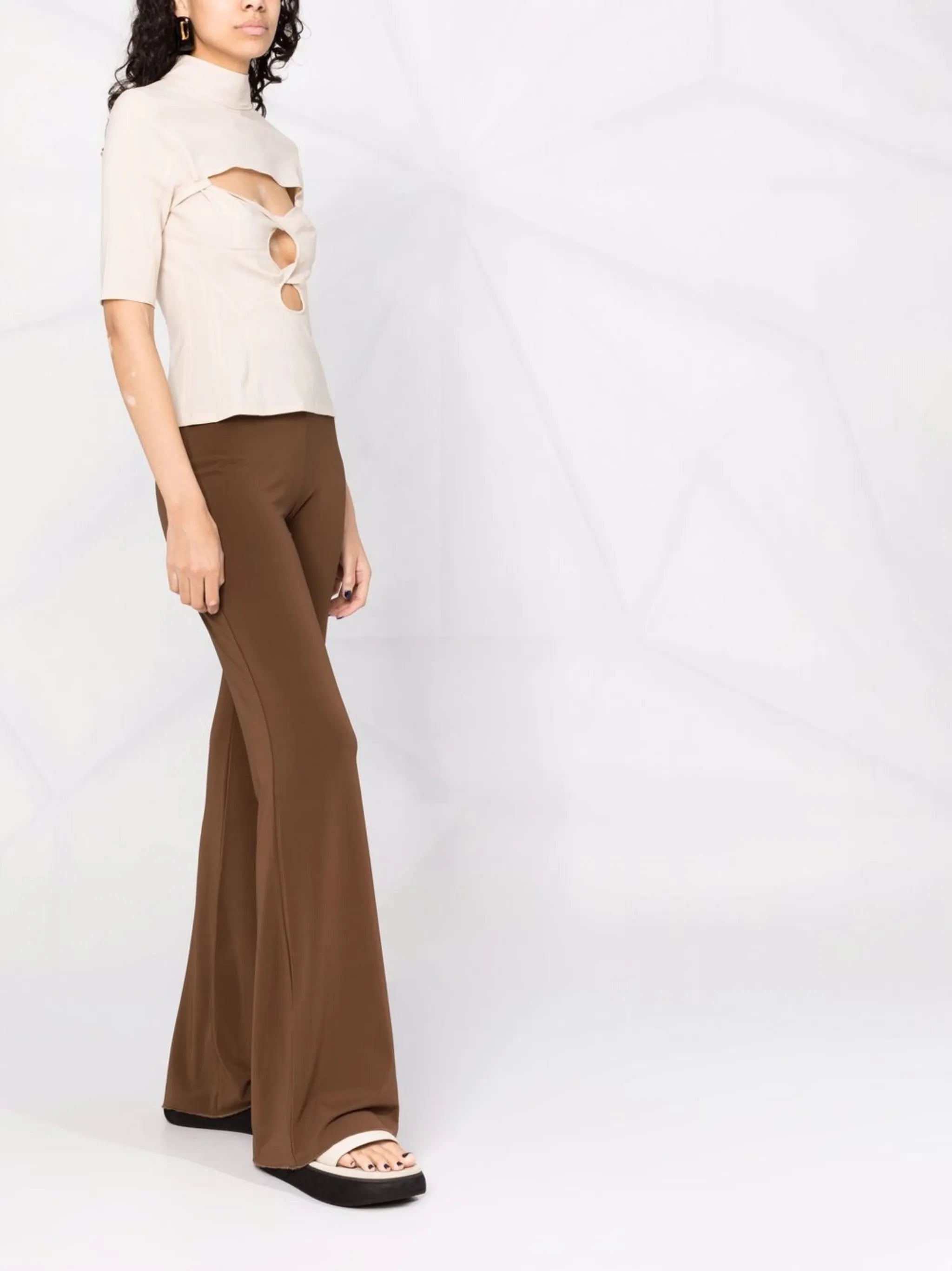 Le haut Palmi twist cut-out top