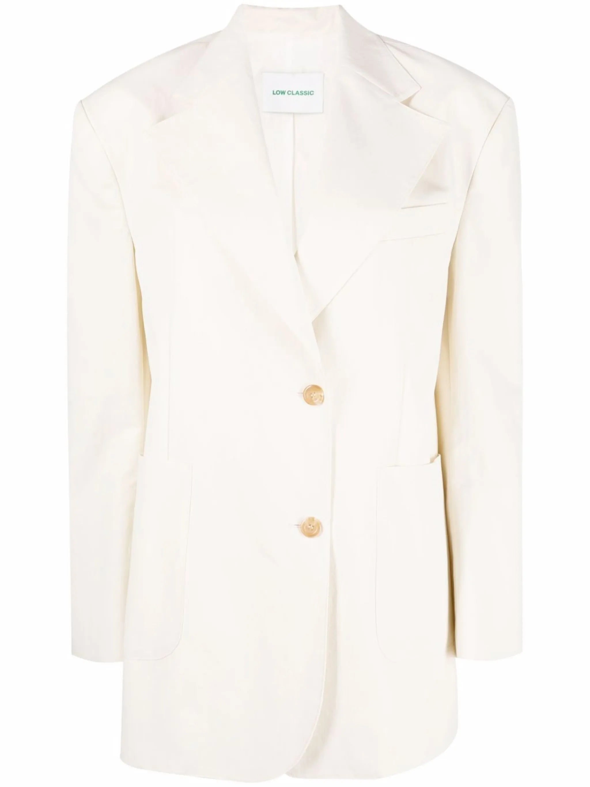single-breasted blazer