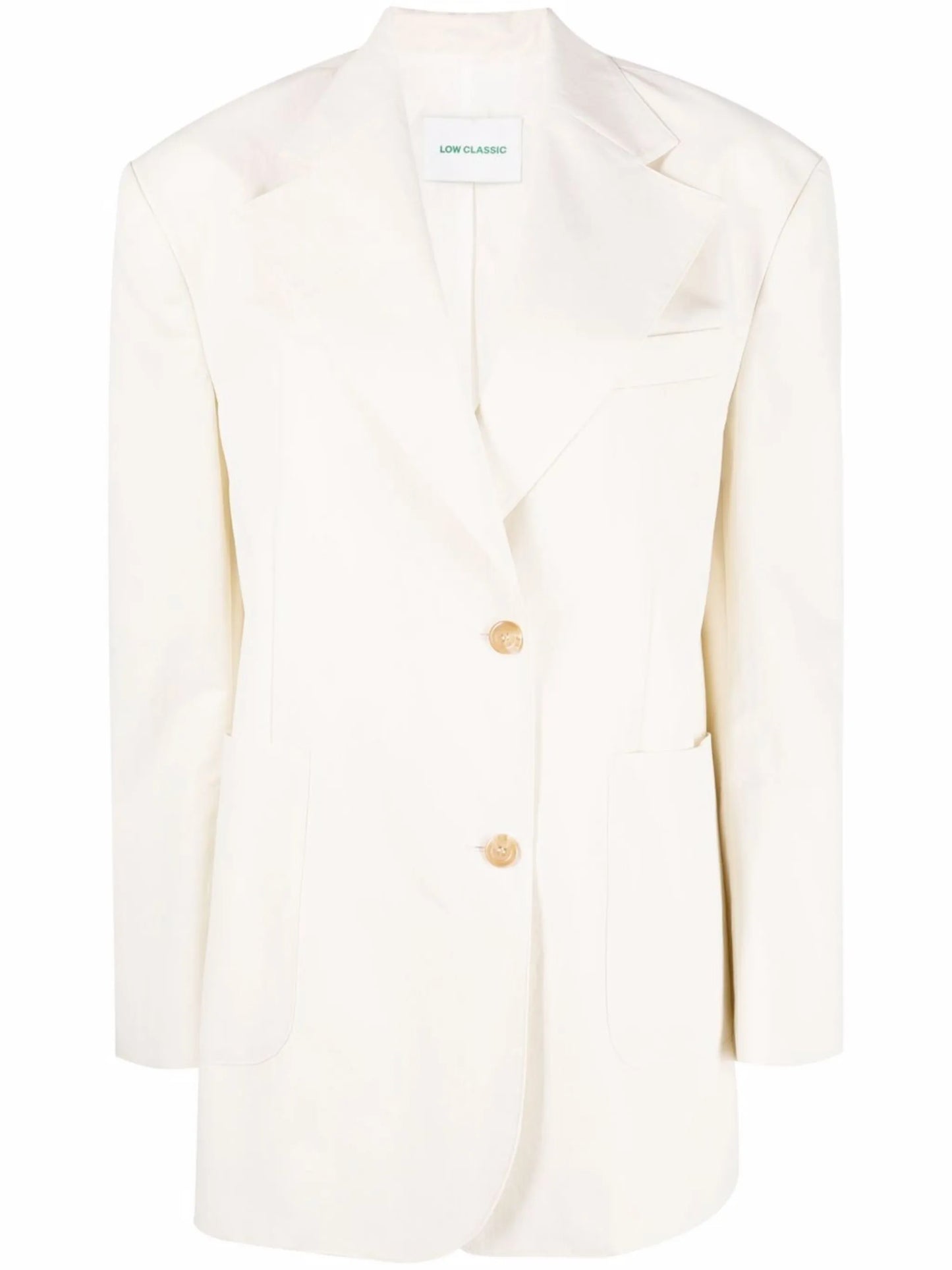 single-breasted blazer