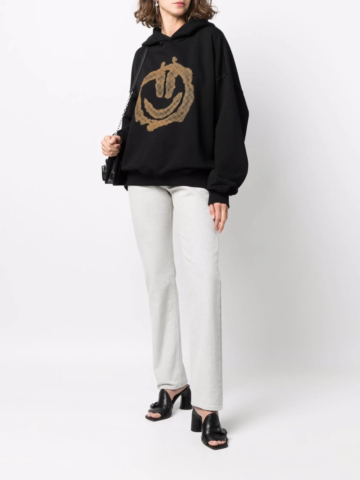 logo-print hoodie