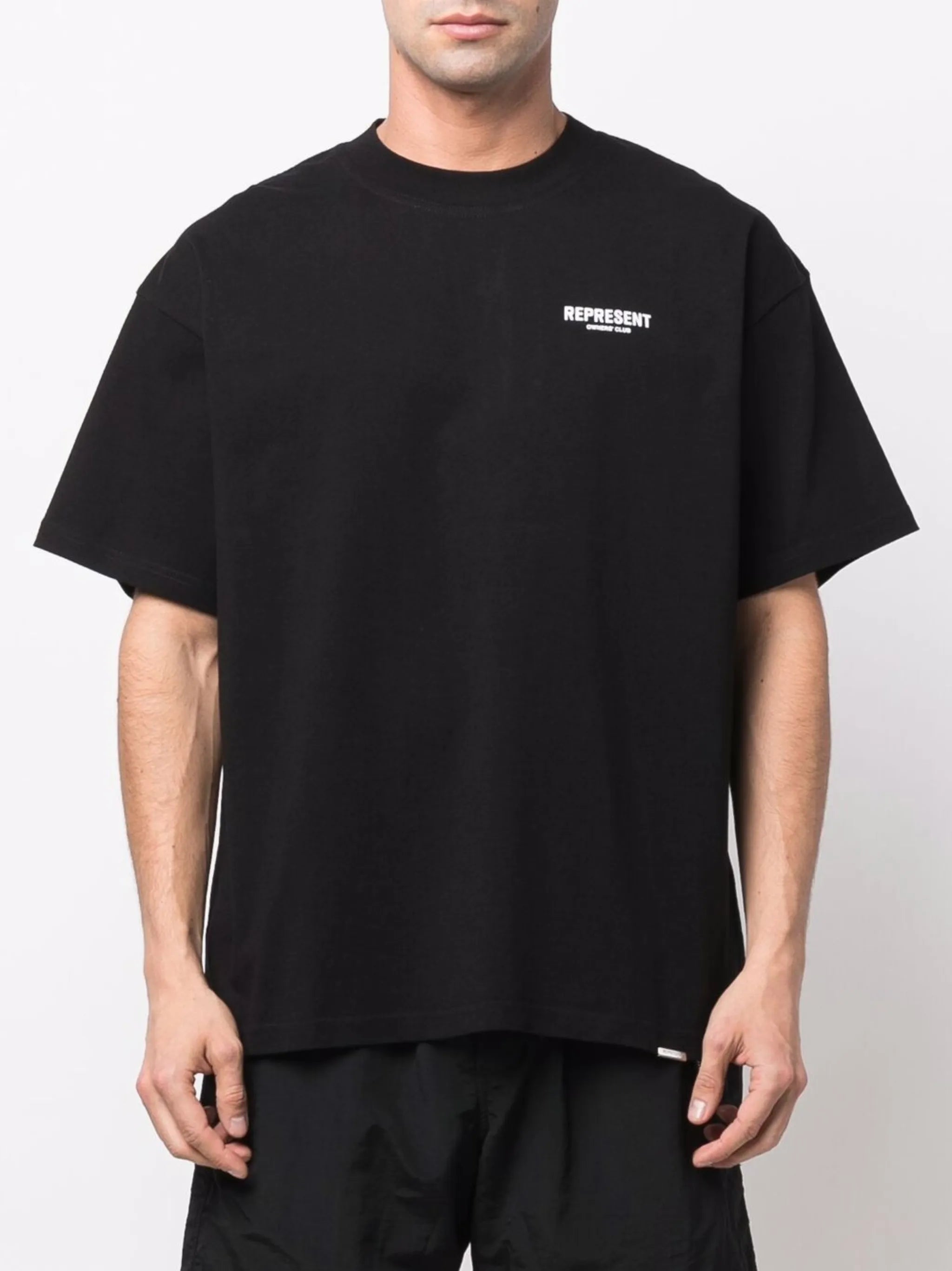 logo print cotton T-shirt