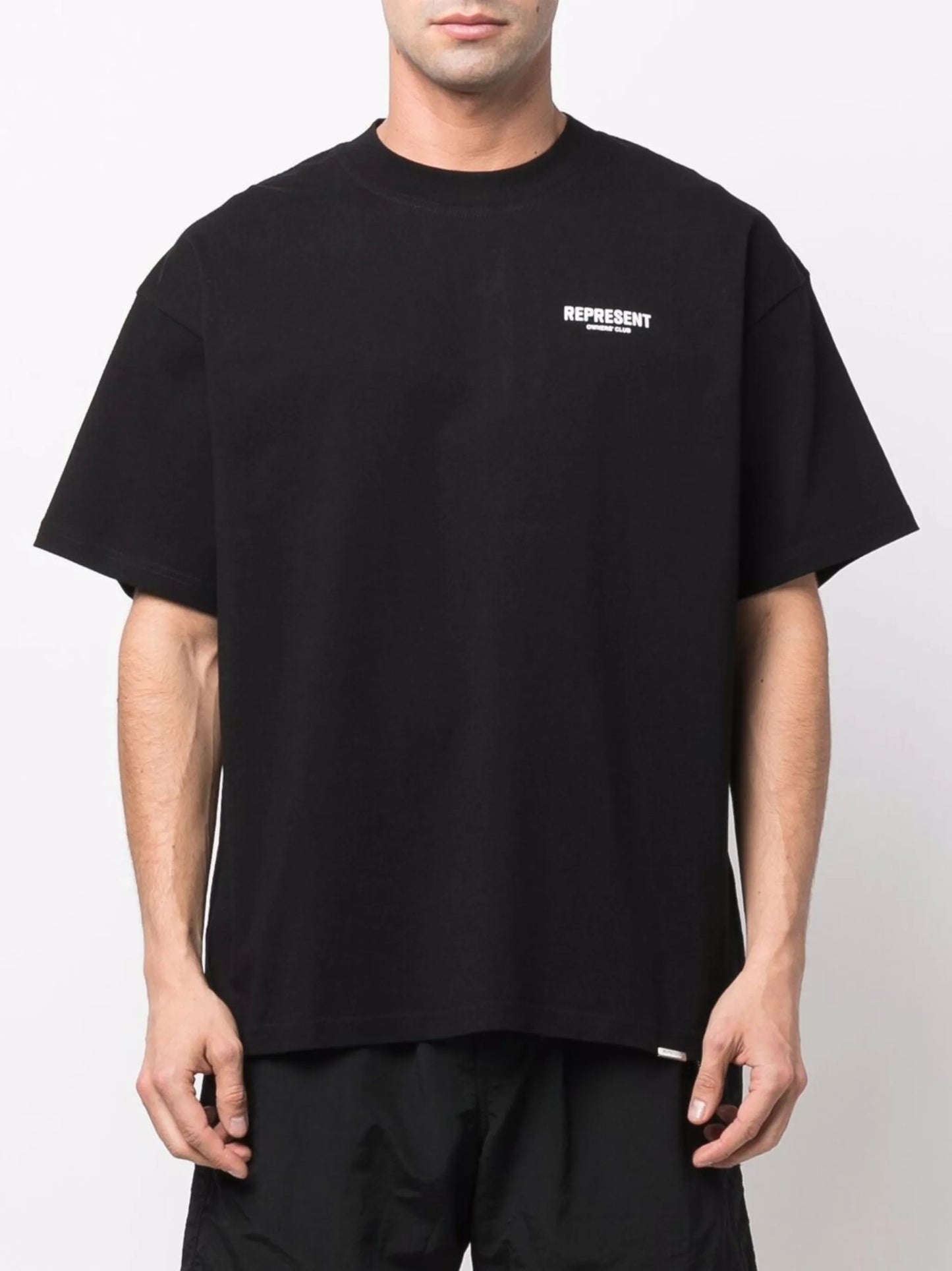 logo print cotton T-shirt
