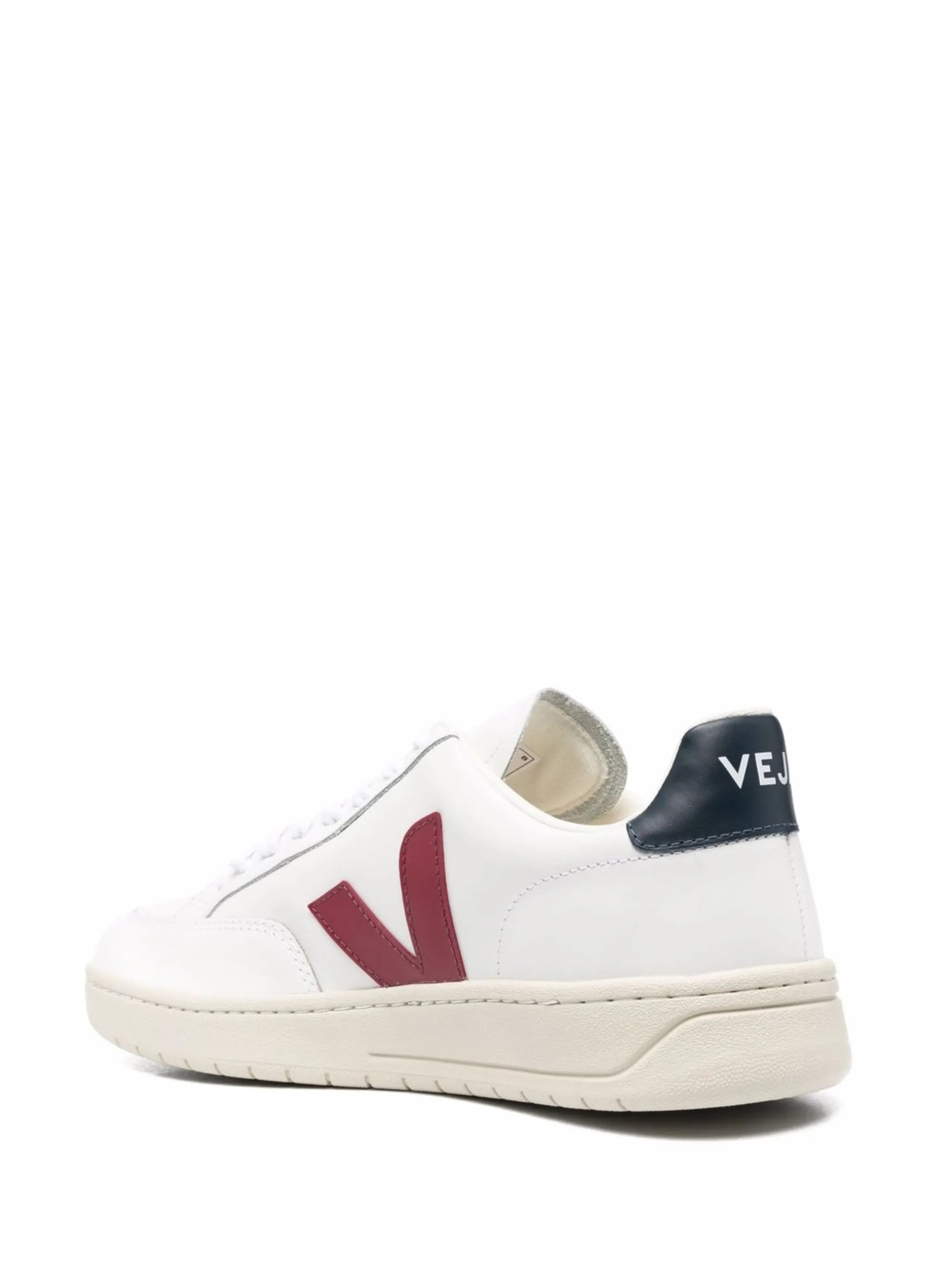 V-12 panelled lace-up sneakers