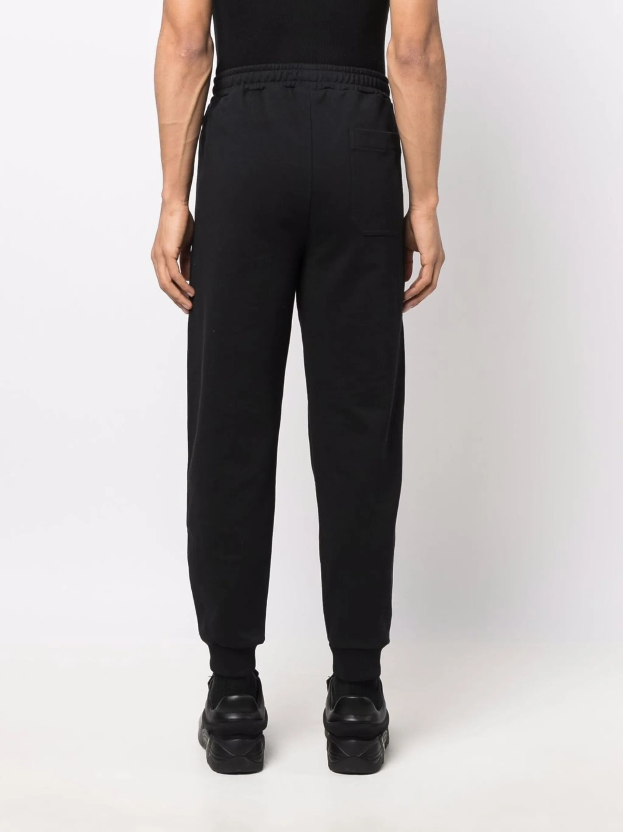 logo-print tapered track pants