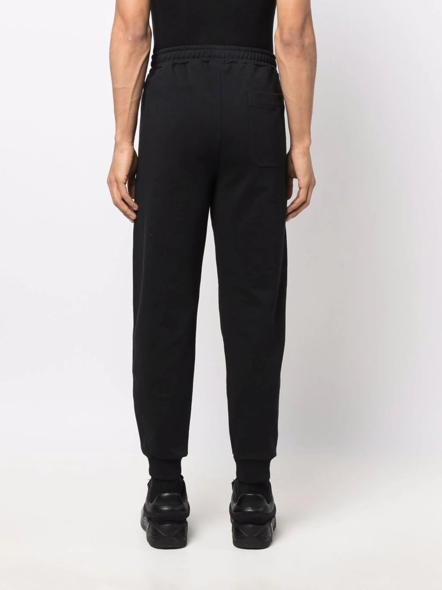 logo-print tapered track pants