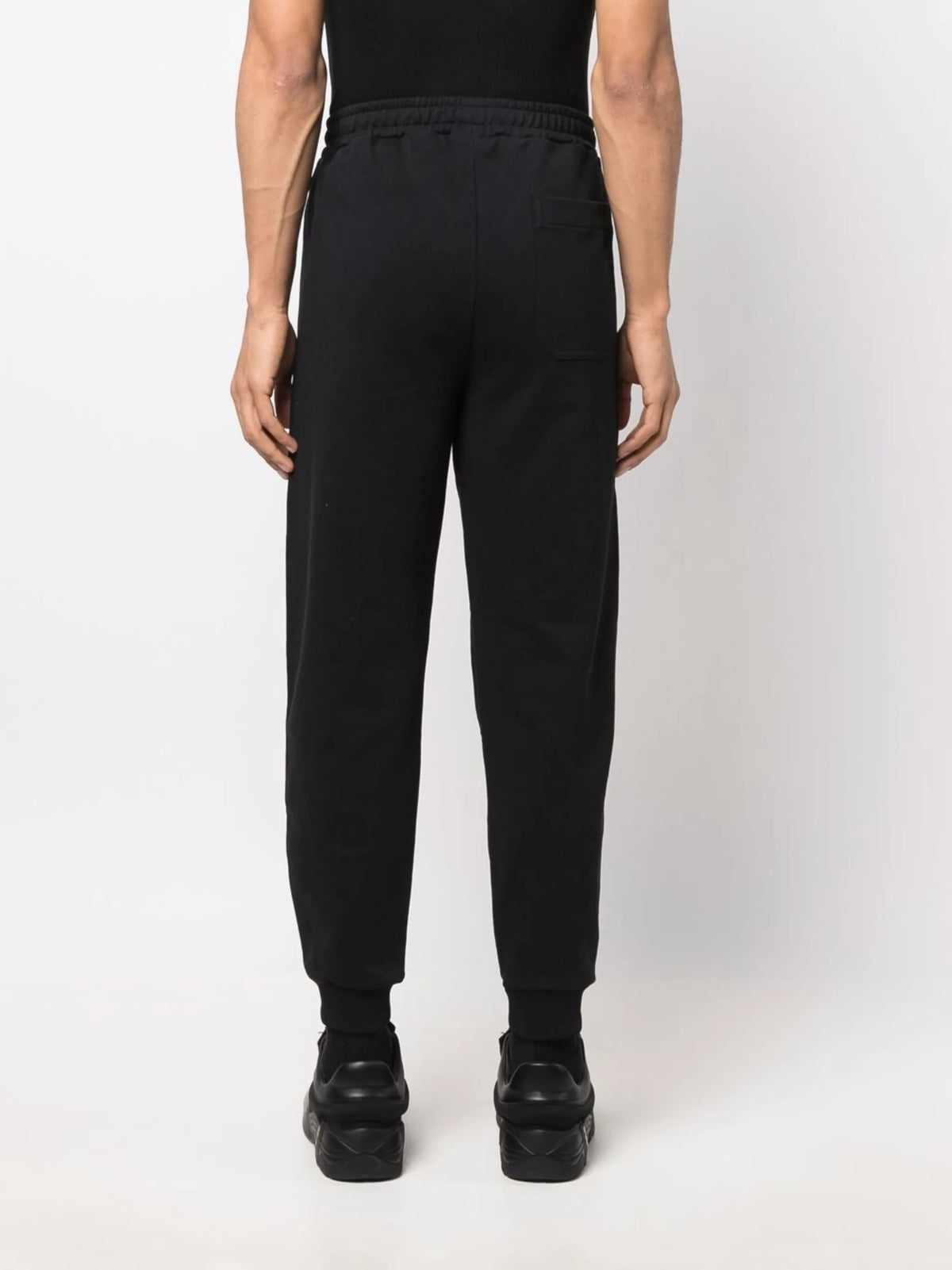 logo-print tapered track pants