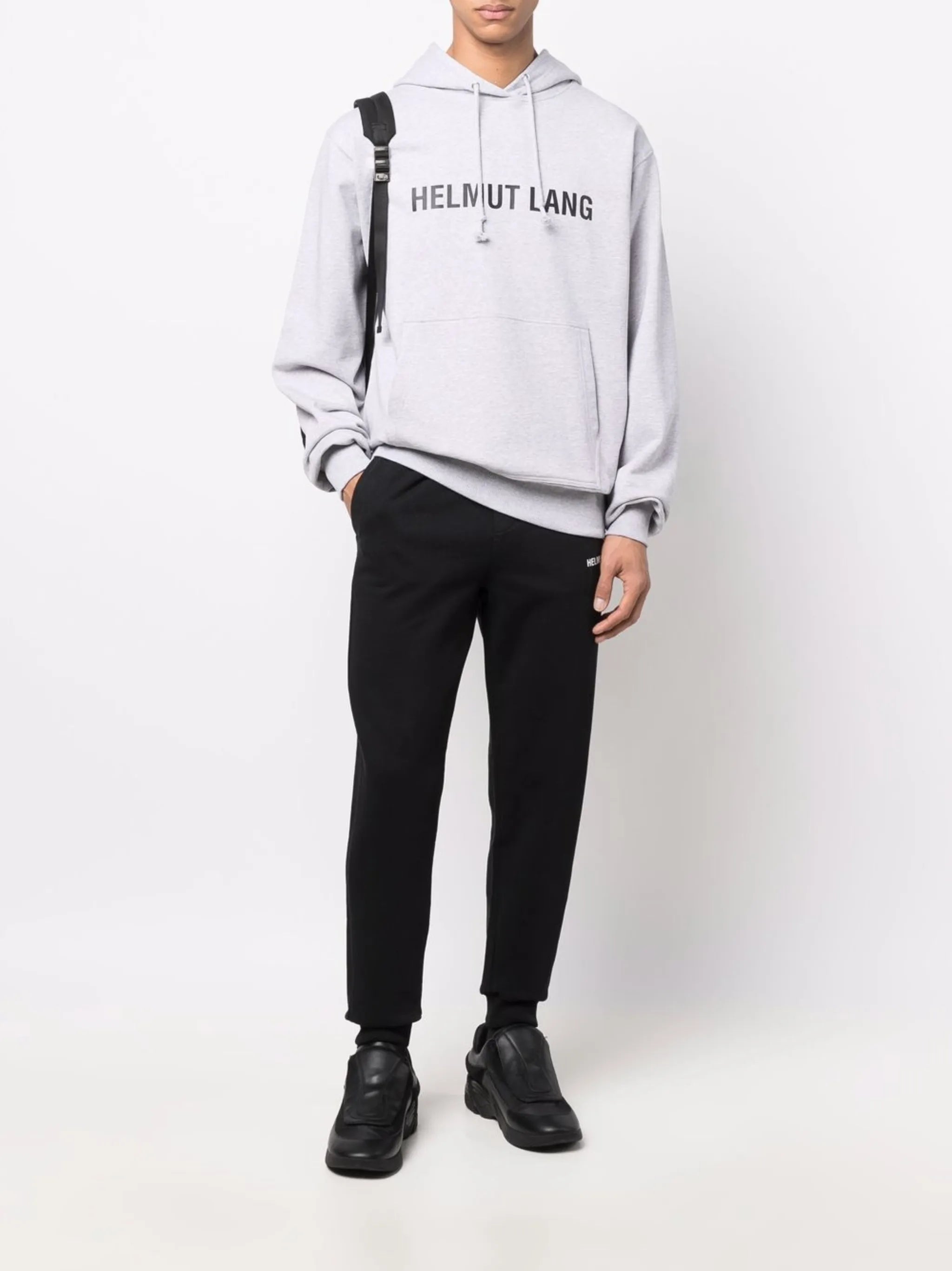 logo-print tapered track pants