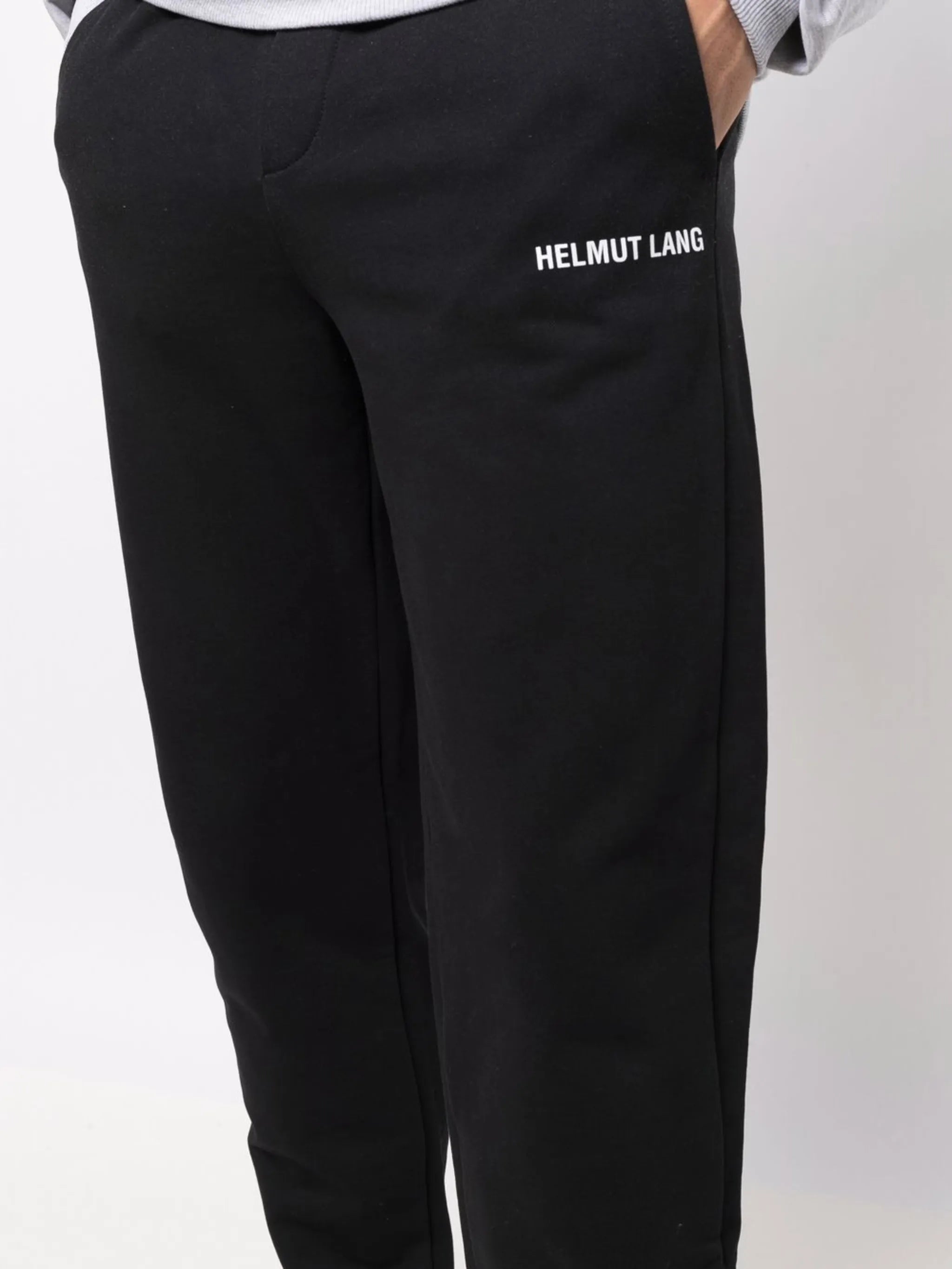 logo-print tapered track pants