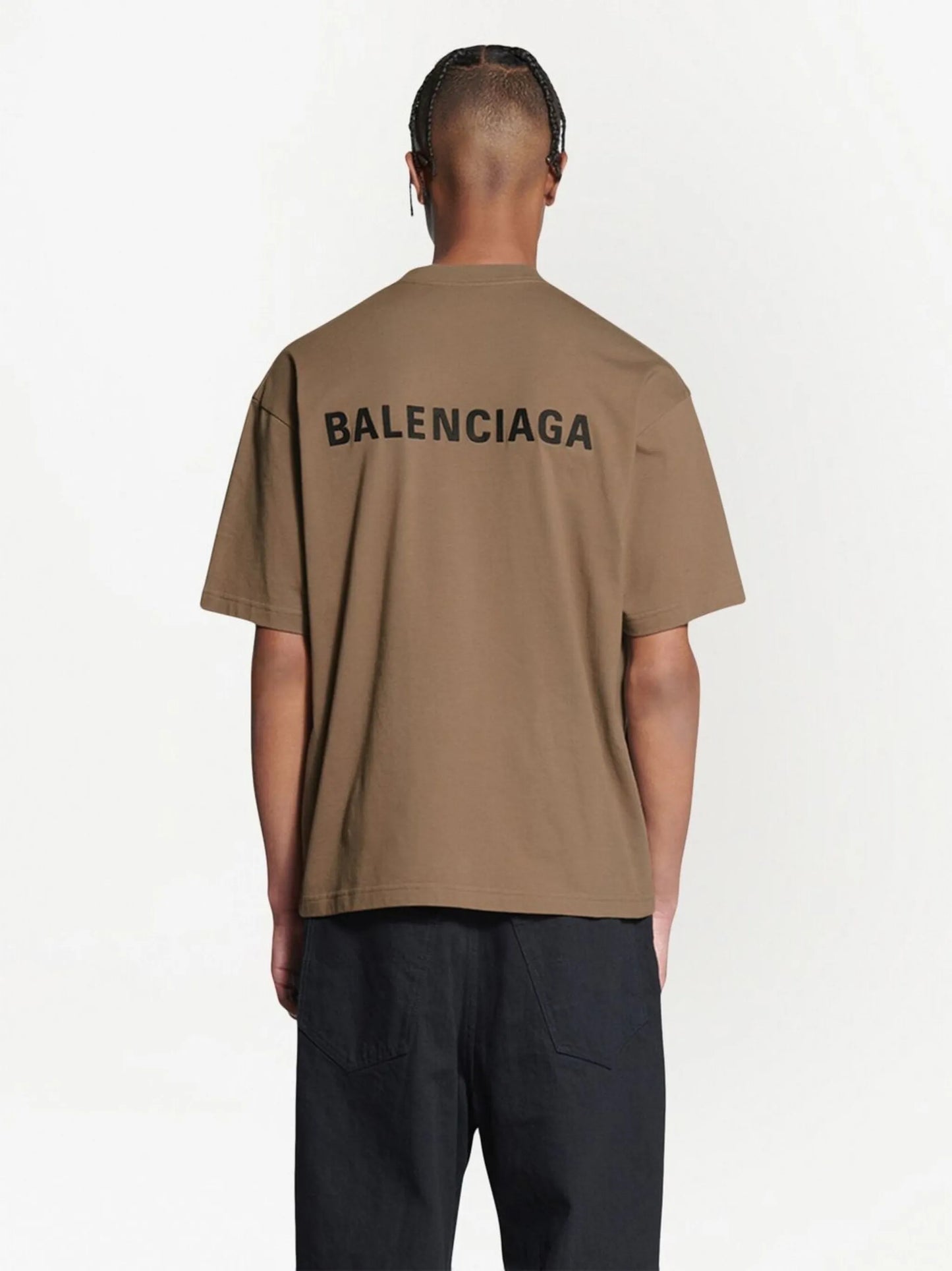 logo print regular-fit T-shirt