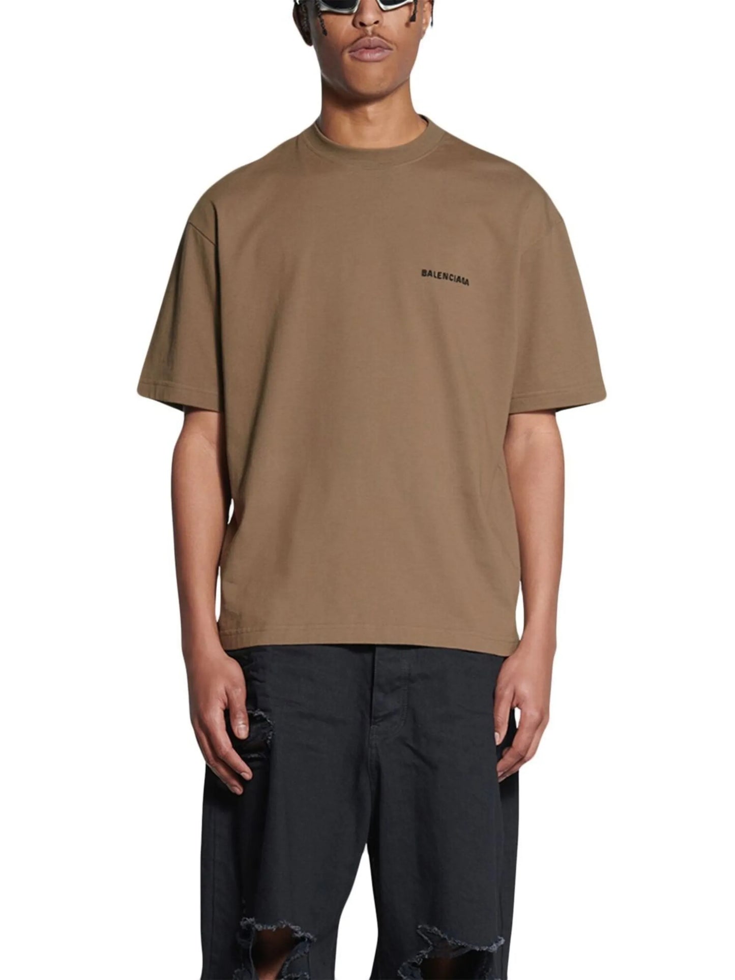 logo print regular-fit T-shirt
