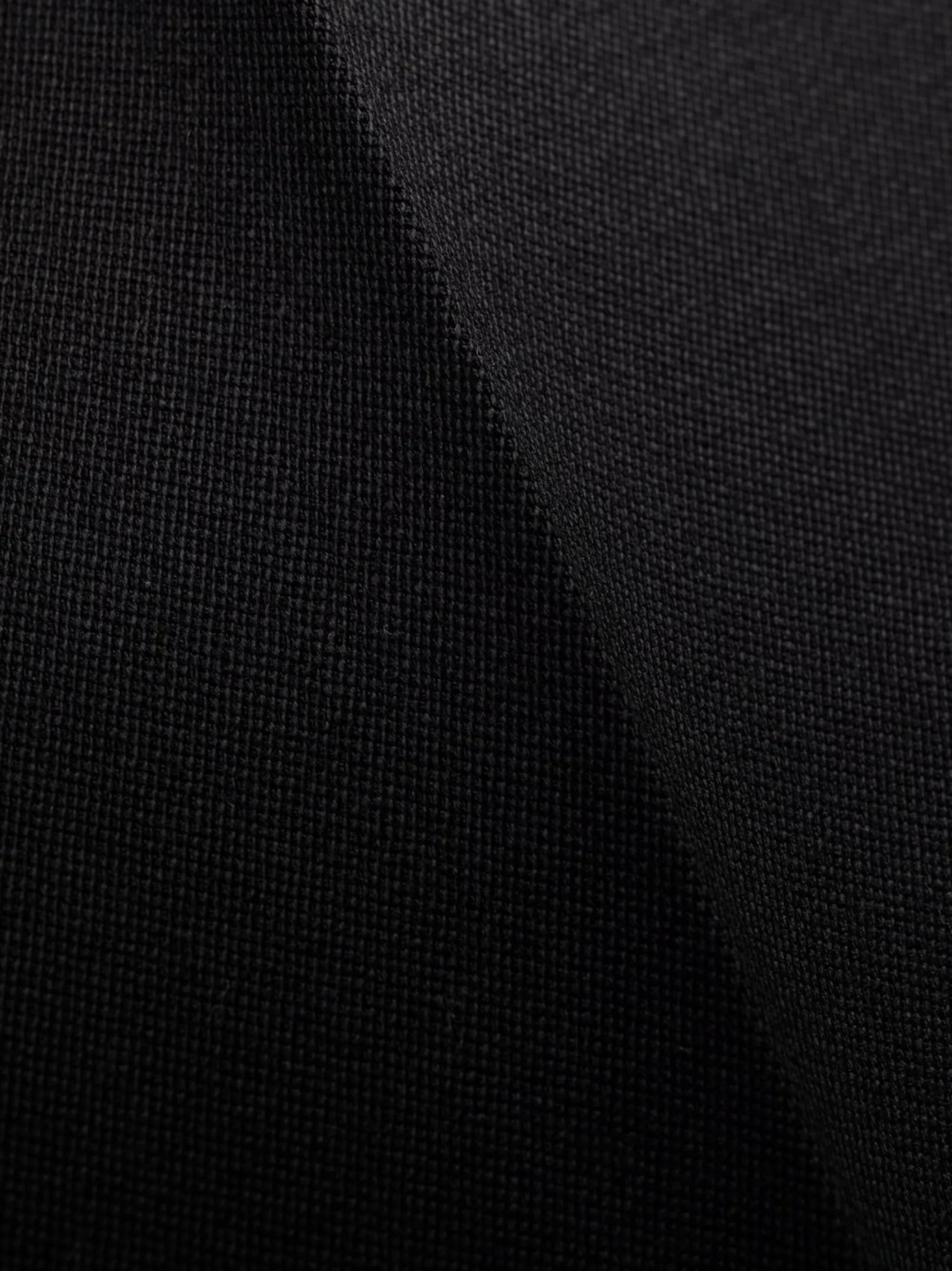 high-waisted tailored trousers