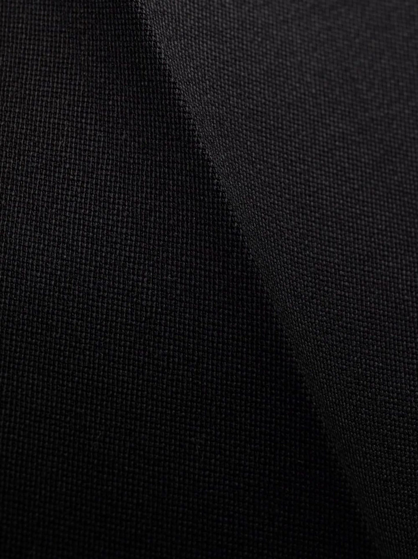 high-waisted tailored trousers