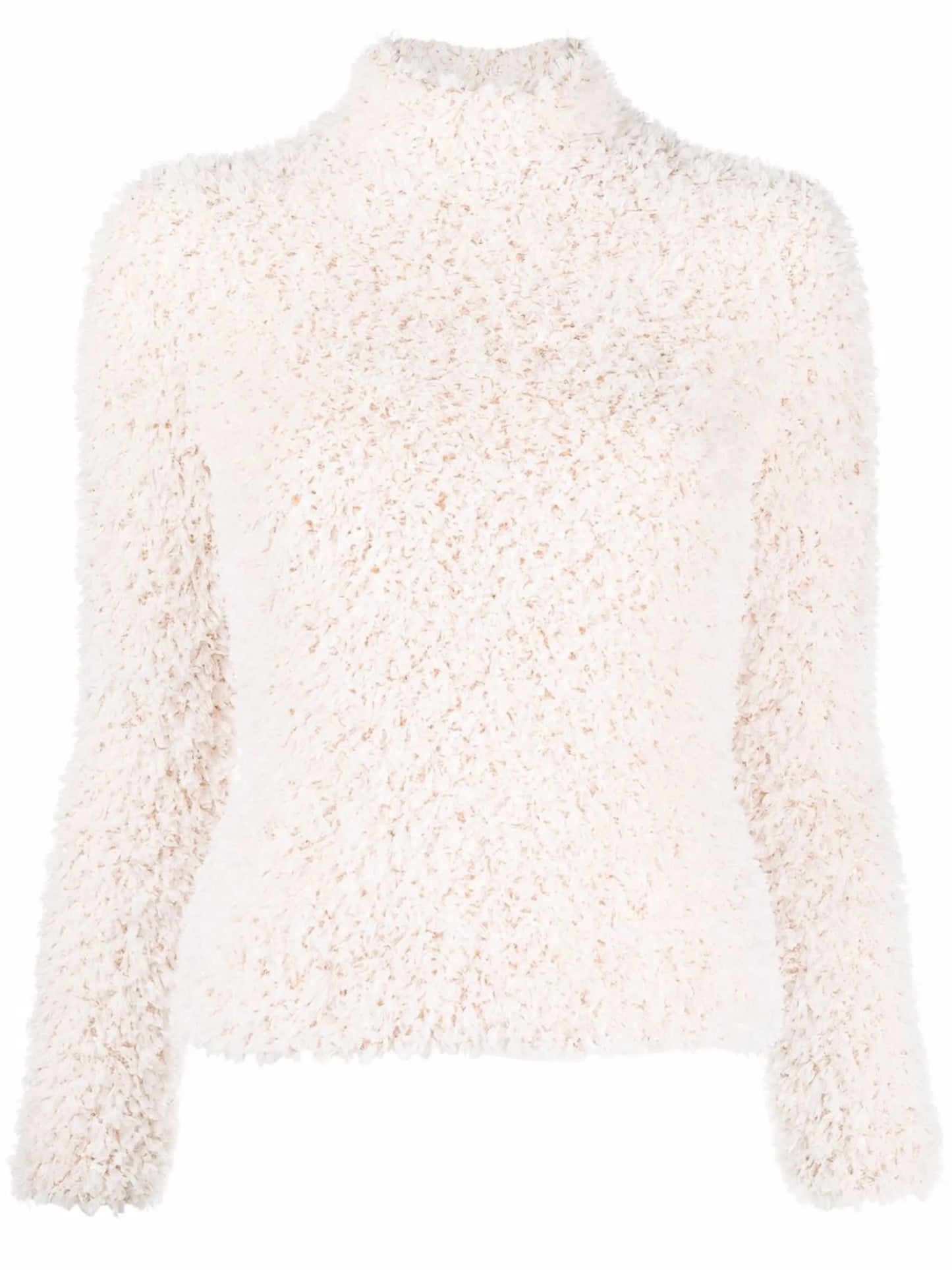 sequinned tulle top