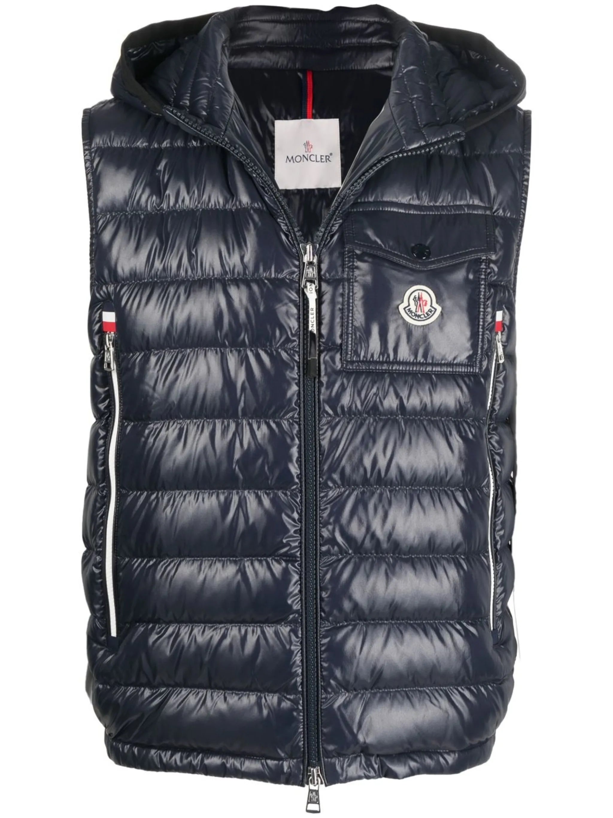 Ragot logo-patch padded gilet