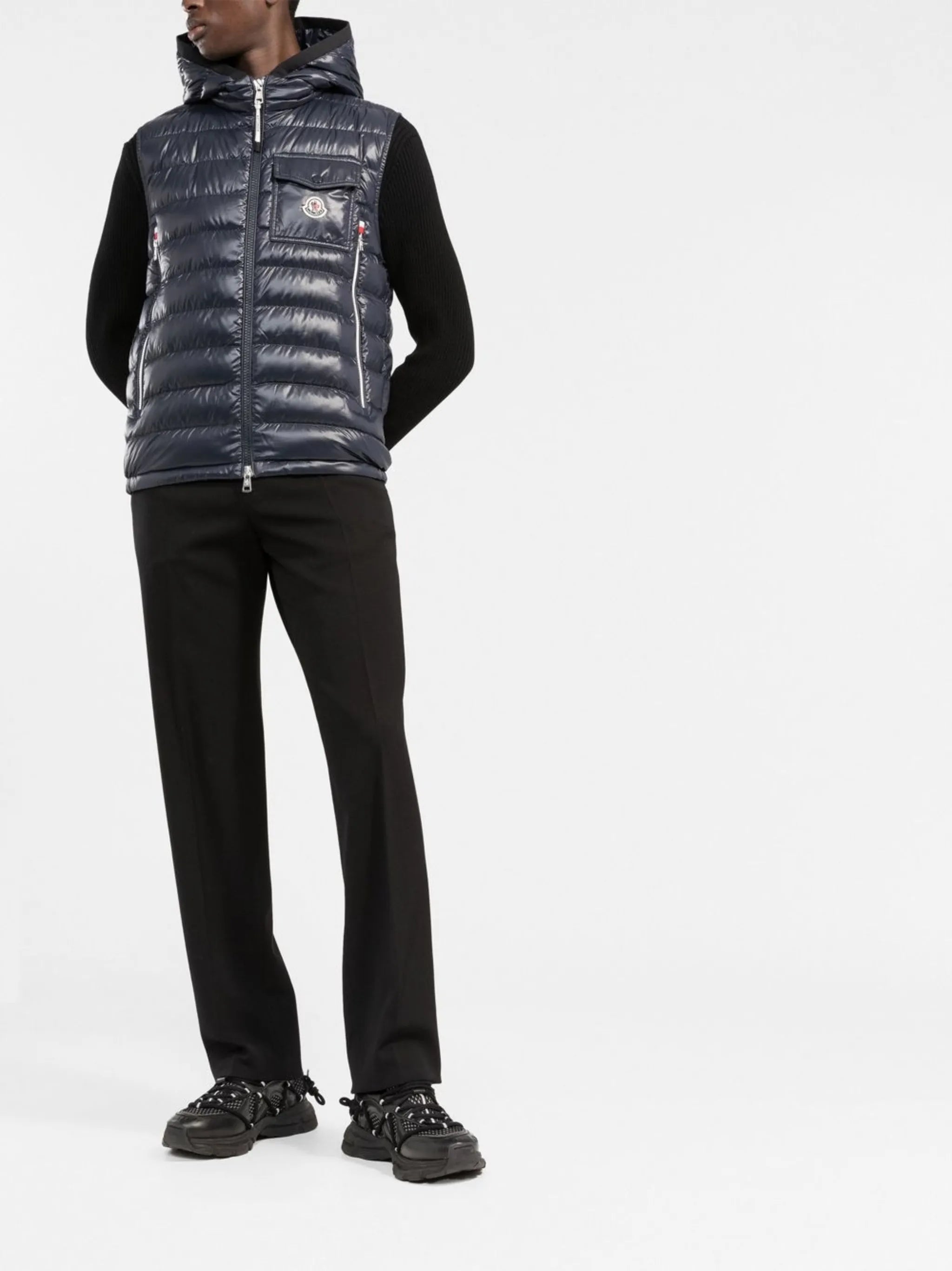 Ragot logo-patch padded gilet