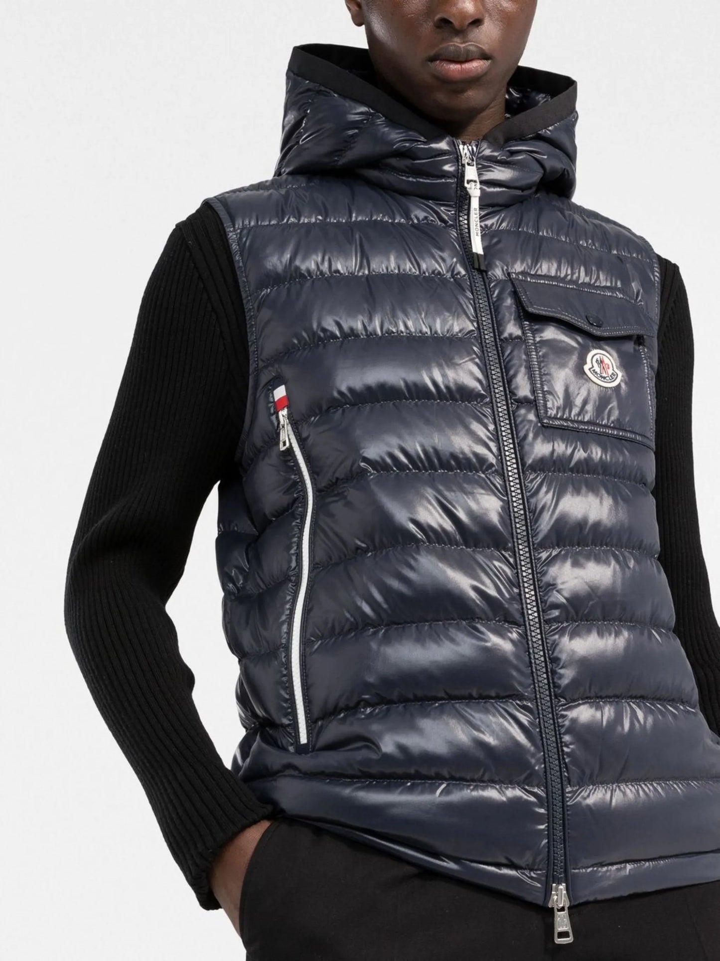 Ragot logo-patch padded gilet